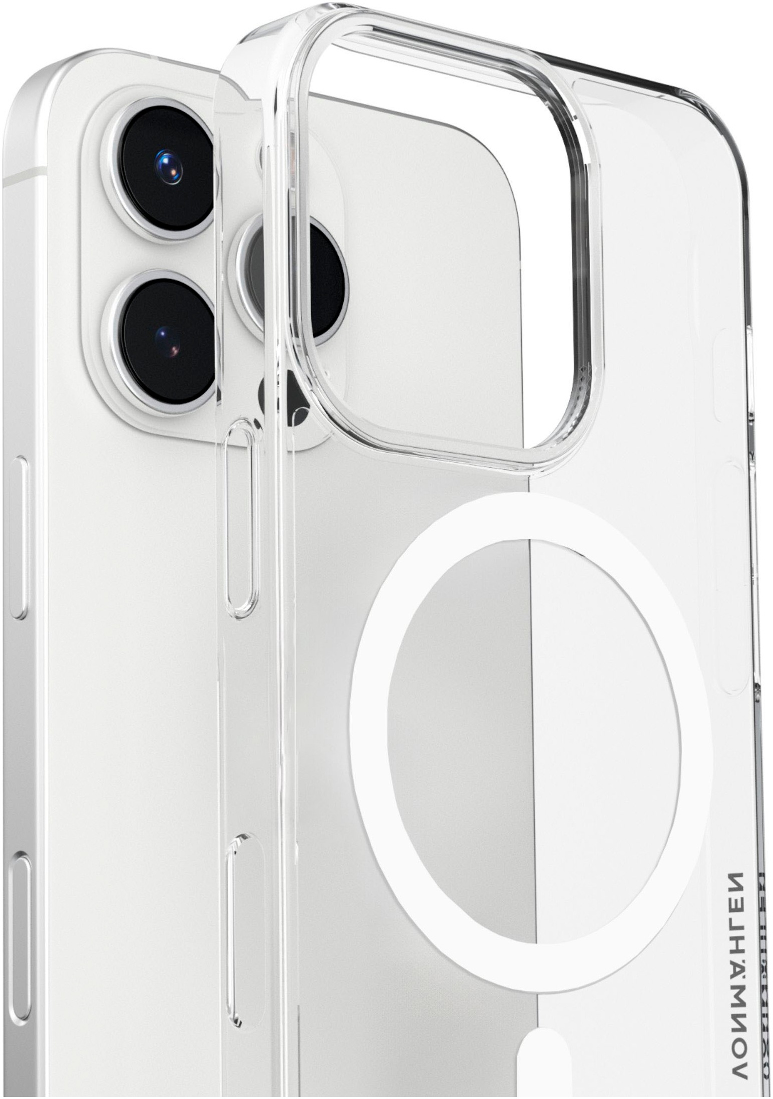 VONMÄHLEN Smartphone-Hülle »iPhone 16 Pro, Transparent Case Pro - Schutzhülle,Transparent«