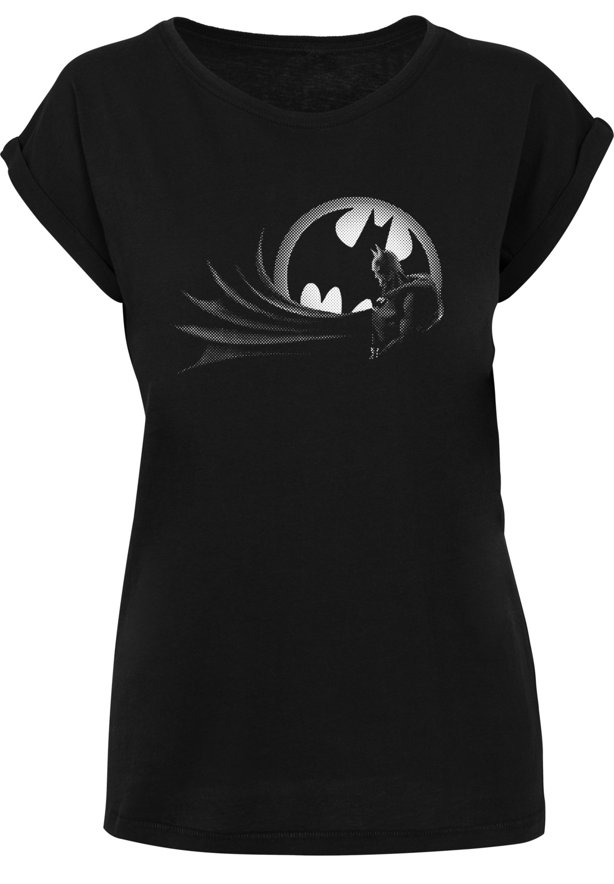 F4NT4STIC T-Shirt »DC Comics Batman Spot Logo'«, Print