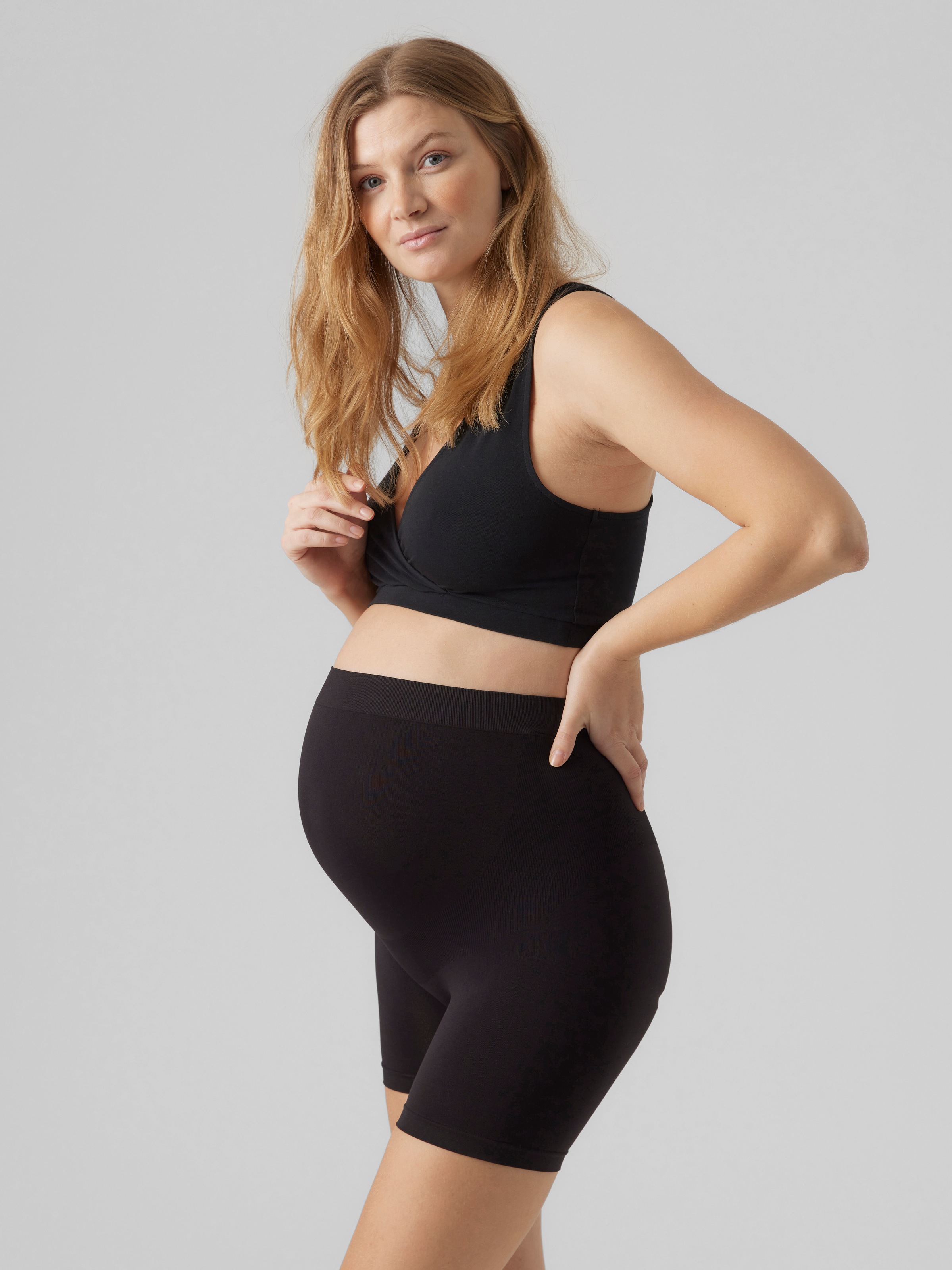 Mamalicious Umstandsshorts "MLAMIYA NEW HOTPANTS 2-P NOOS" günstig online kaufen