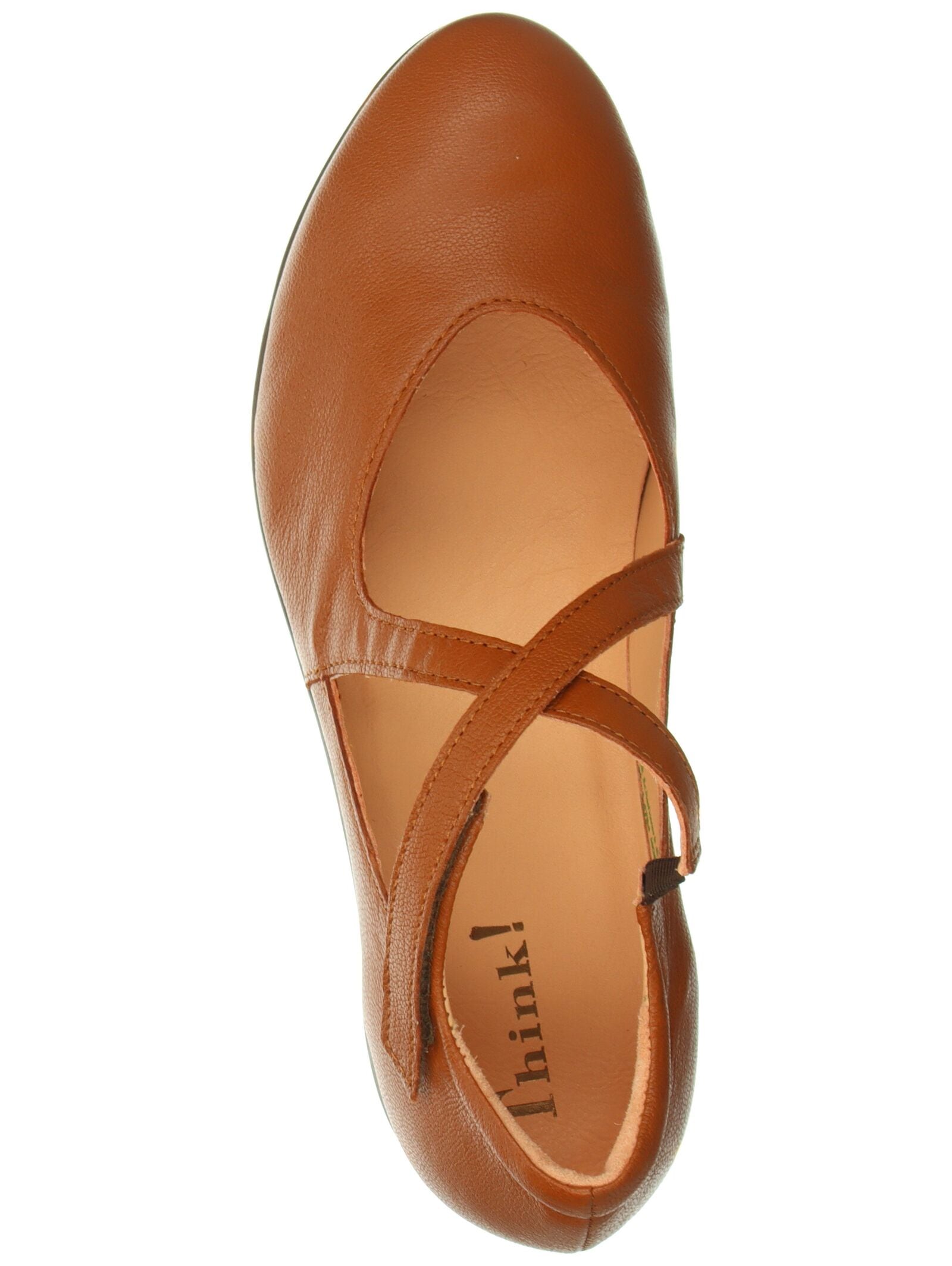 Think! Riemchenballerina »Think! Ballerinas Nappaleder«