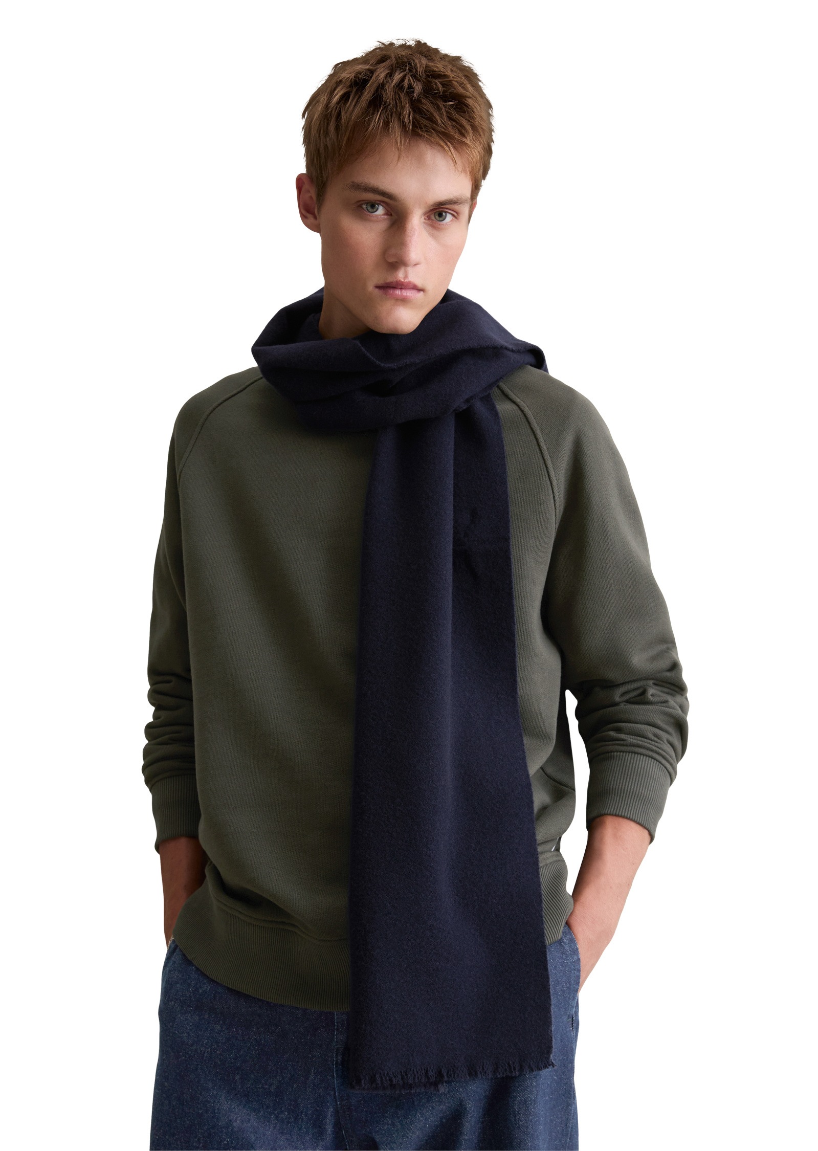 Marc O'Polo DENIM Schal »aus weicher Schafwolle gewebt«