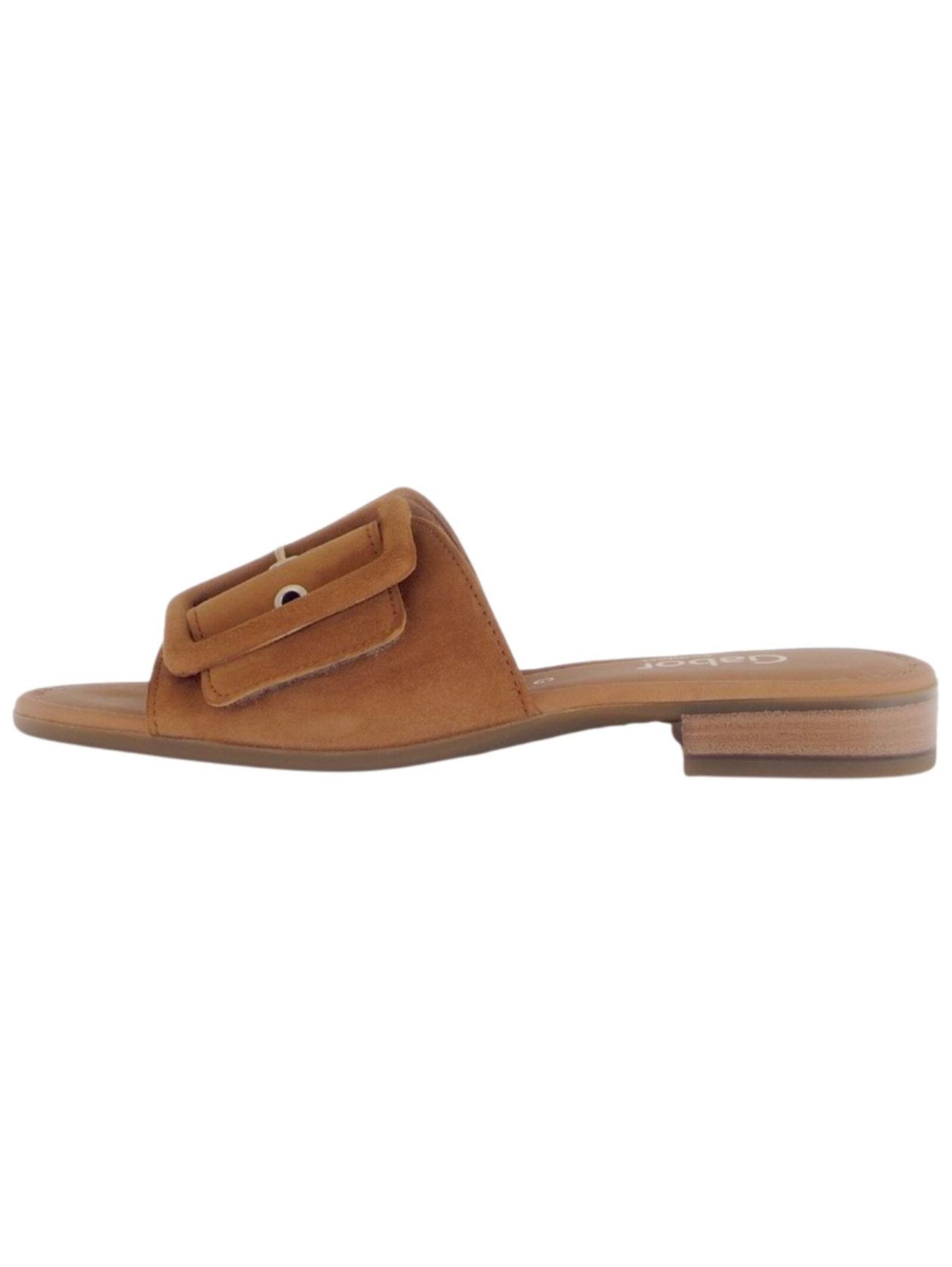 Gabor Comfort Pantolette "Gabor Comfort Pantoletten Veloursleder" günstig online kaufen