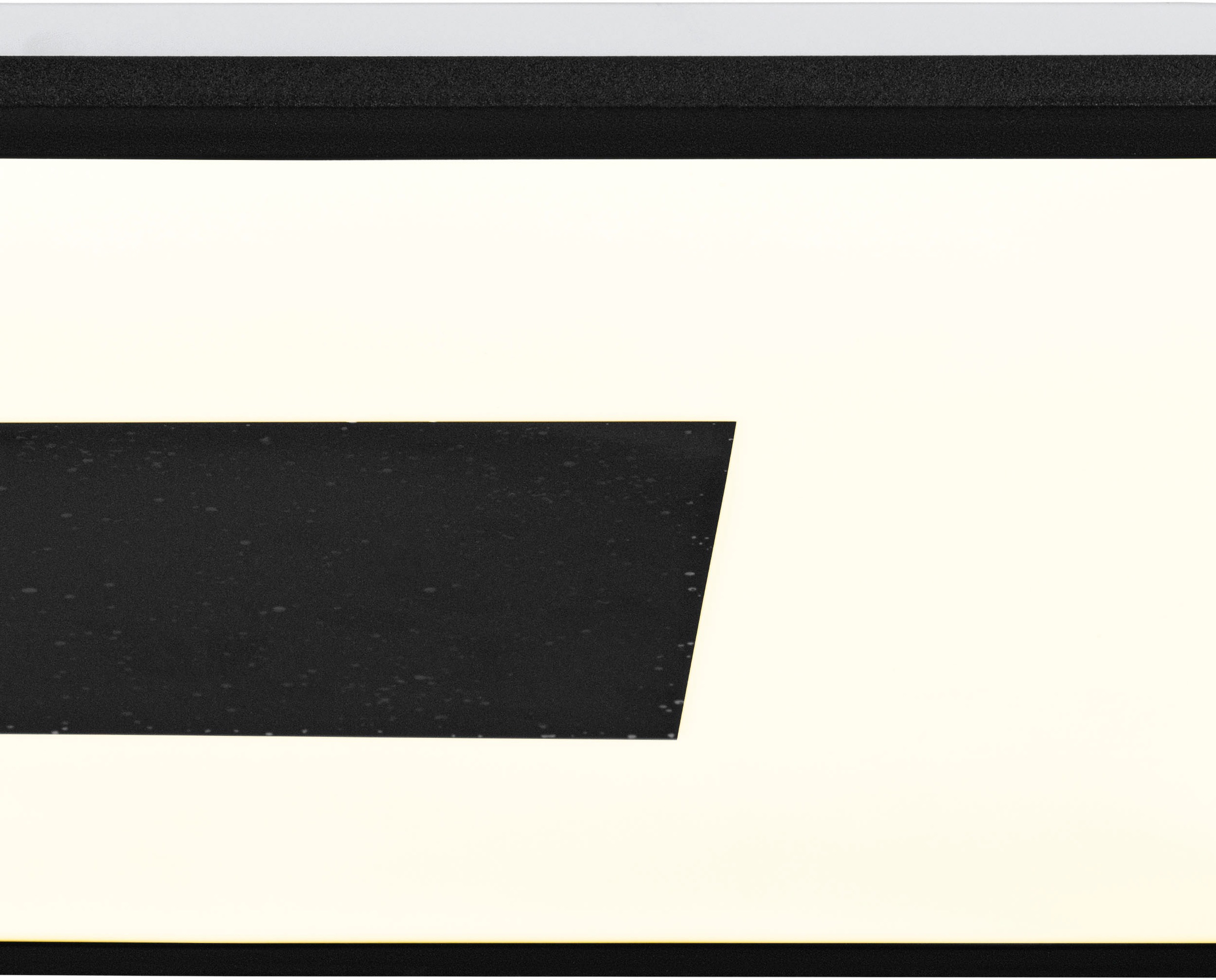 EGLO LED-Deckenleuchte »MARMORATA« in schwarz und weiß aus Alu, Stahl / inkl. und inkl. LED fest integriert - 17 Watt und 9 Watt, Gr. ca. 59,5 x 29,5 cm
