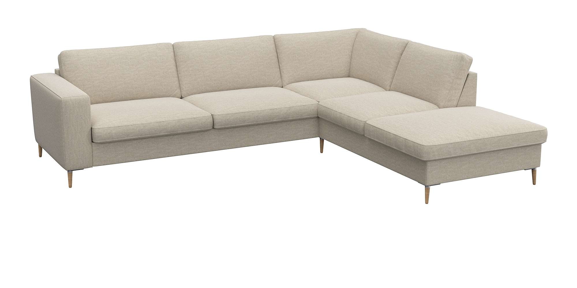 FLEXLUX Ecksofa "Fiore, Sitzaufbau mit hochwertigem Kaltschaum für mehr Sit günstig online kaufen