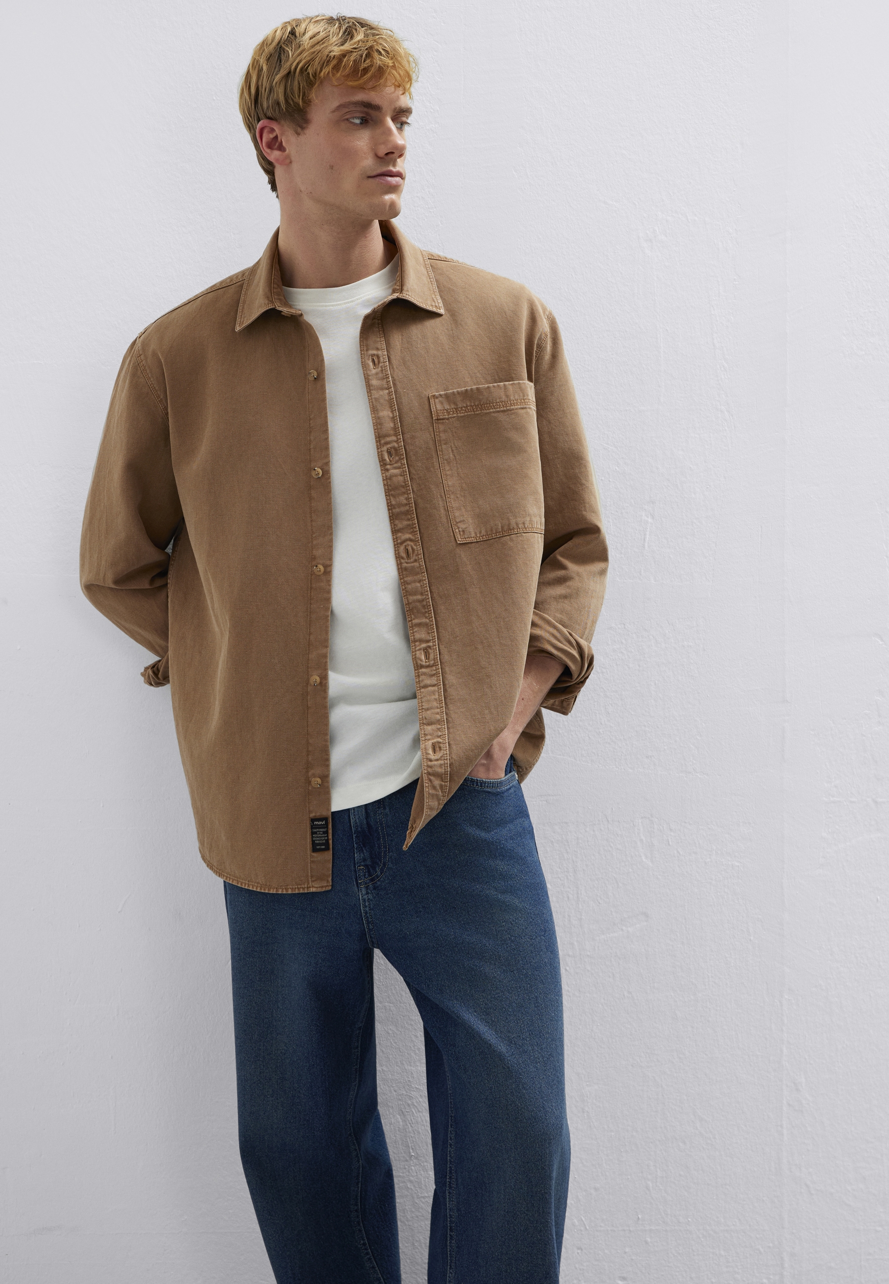 Mavi Langarmhemd "POCKET SHIRT" Overshirt günstig online kaufen