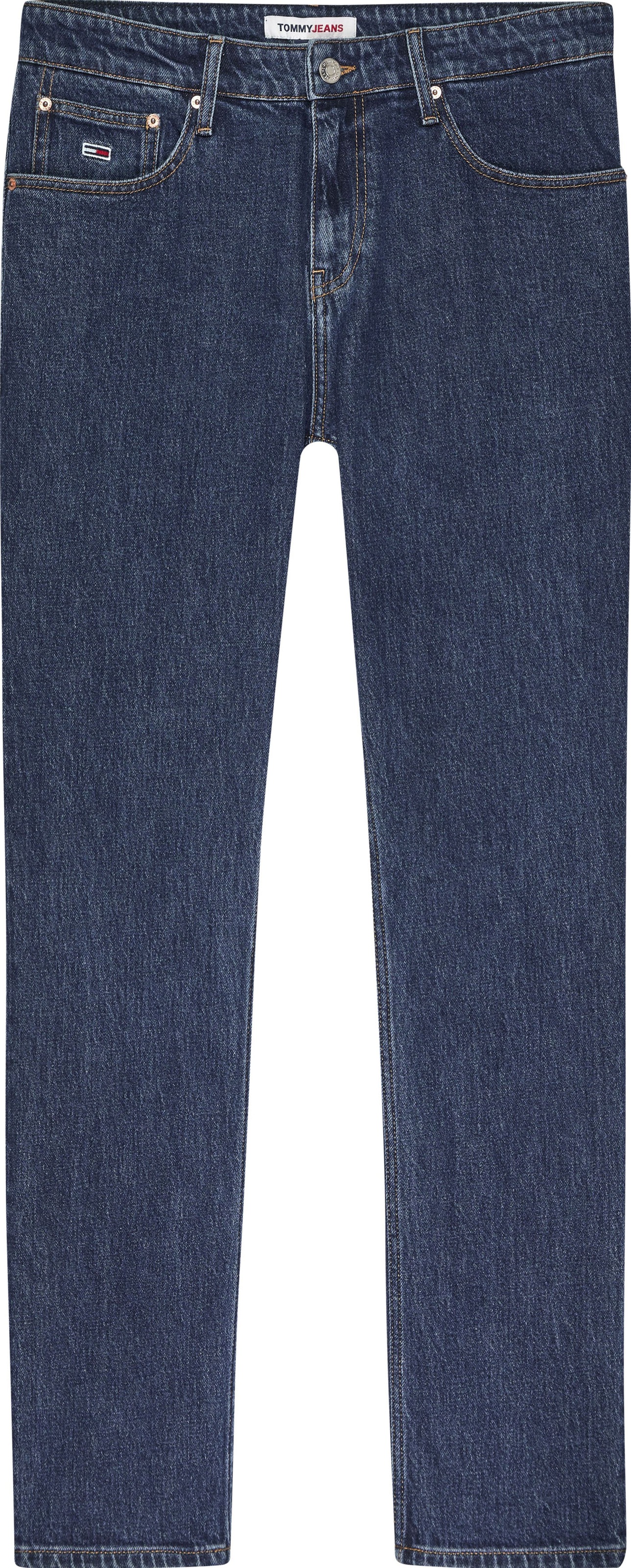 tommy jeans -  Straight-Jeans, mit Markenlabel