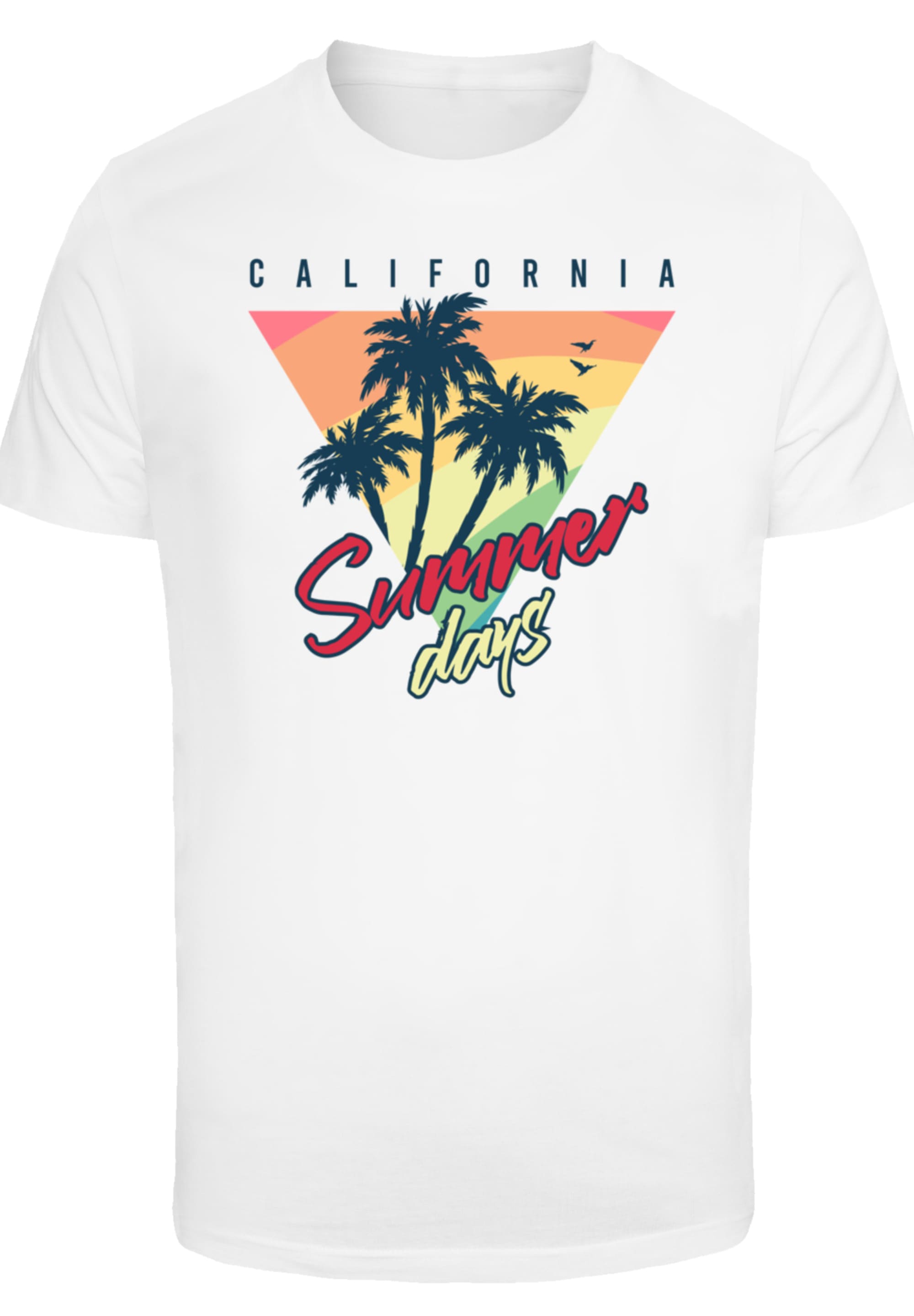 F4NT4STIC T-Shirt »California Palmen Retro«, Premium Qualität