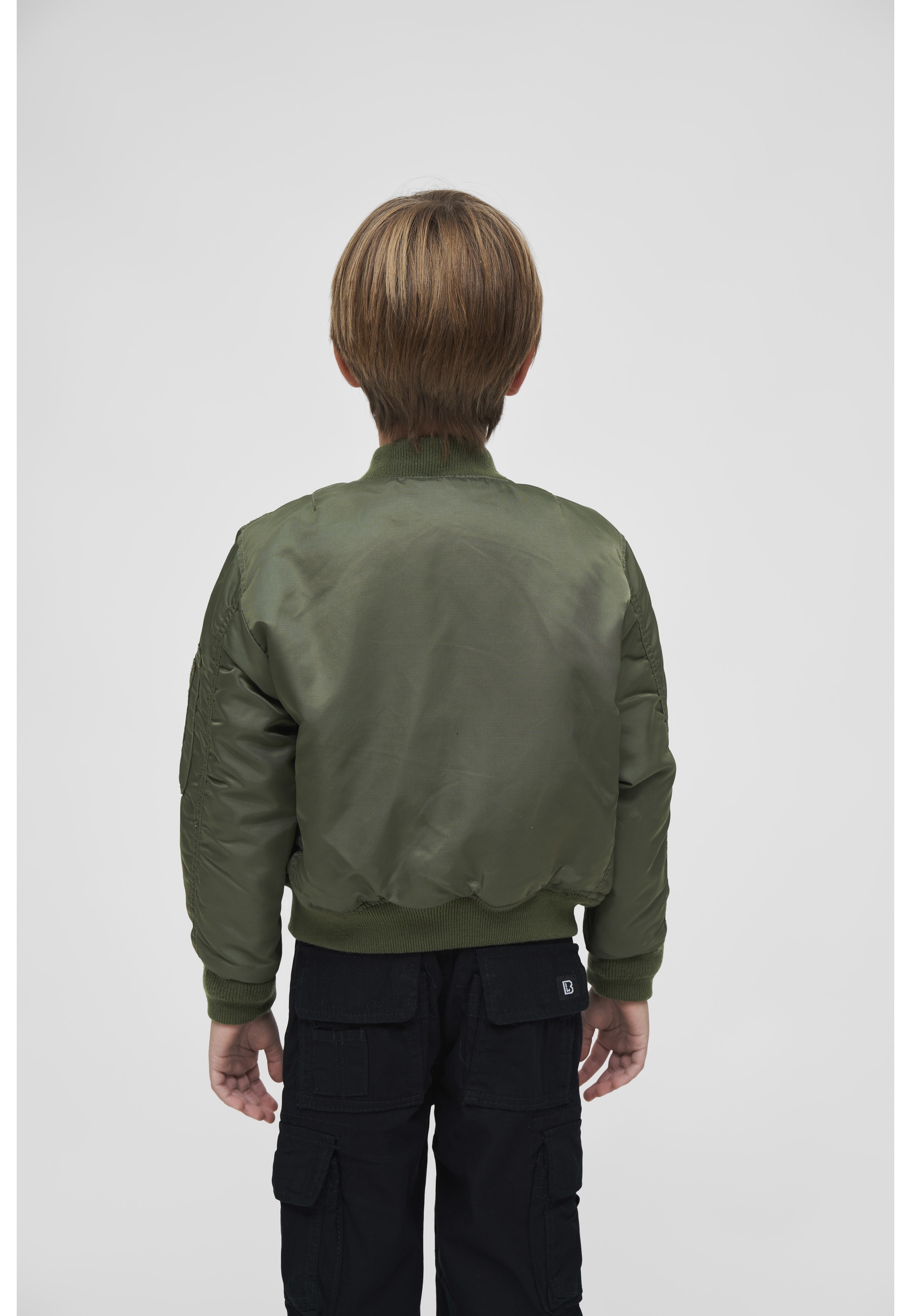 Brandit Anorak »Brandit Herren Kids MA1 Jacket« 1 Stk. tlg. ohne Kapuze