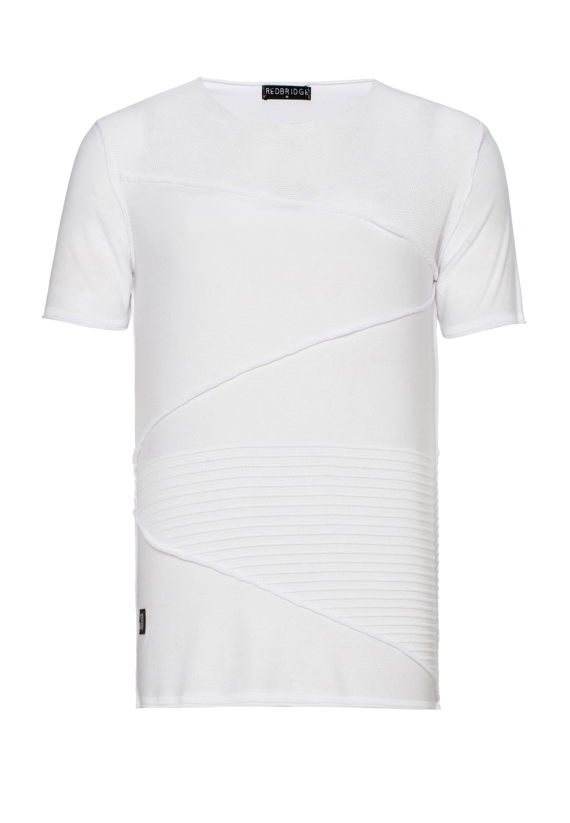RedBridge T-Shirt »Evansville«, mit wechselnder Textur