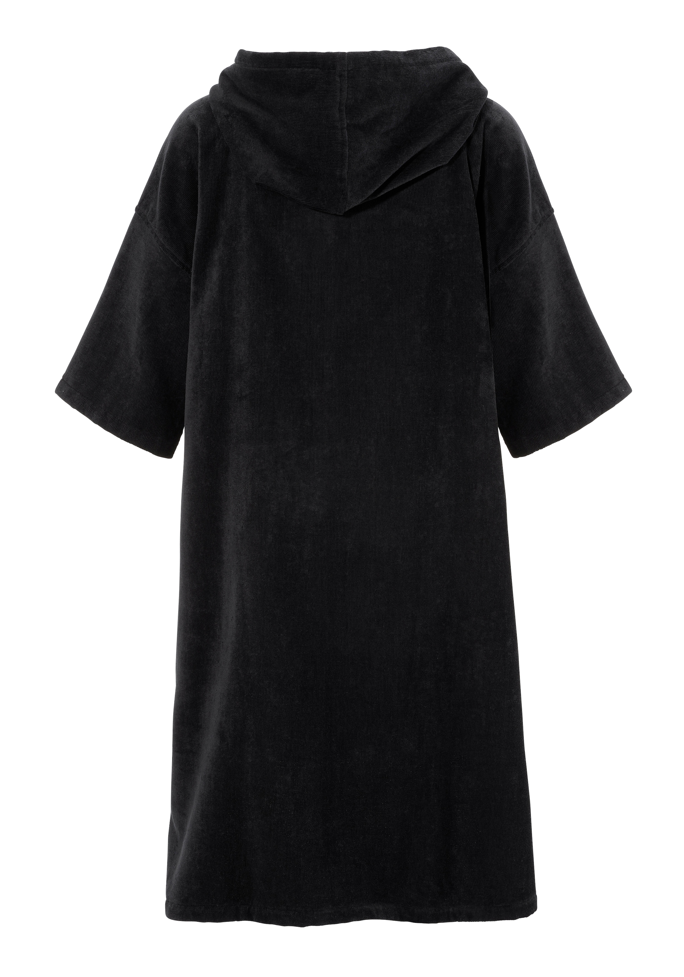 KangaROOS Badeponcho »Summer, ideal für Sauna, Spa & im Urlaub, Damen & Herren«, (1 St.), Surfponcho, mit Bauchtasche, 100% Baumwolle, Frottee