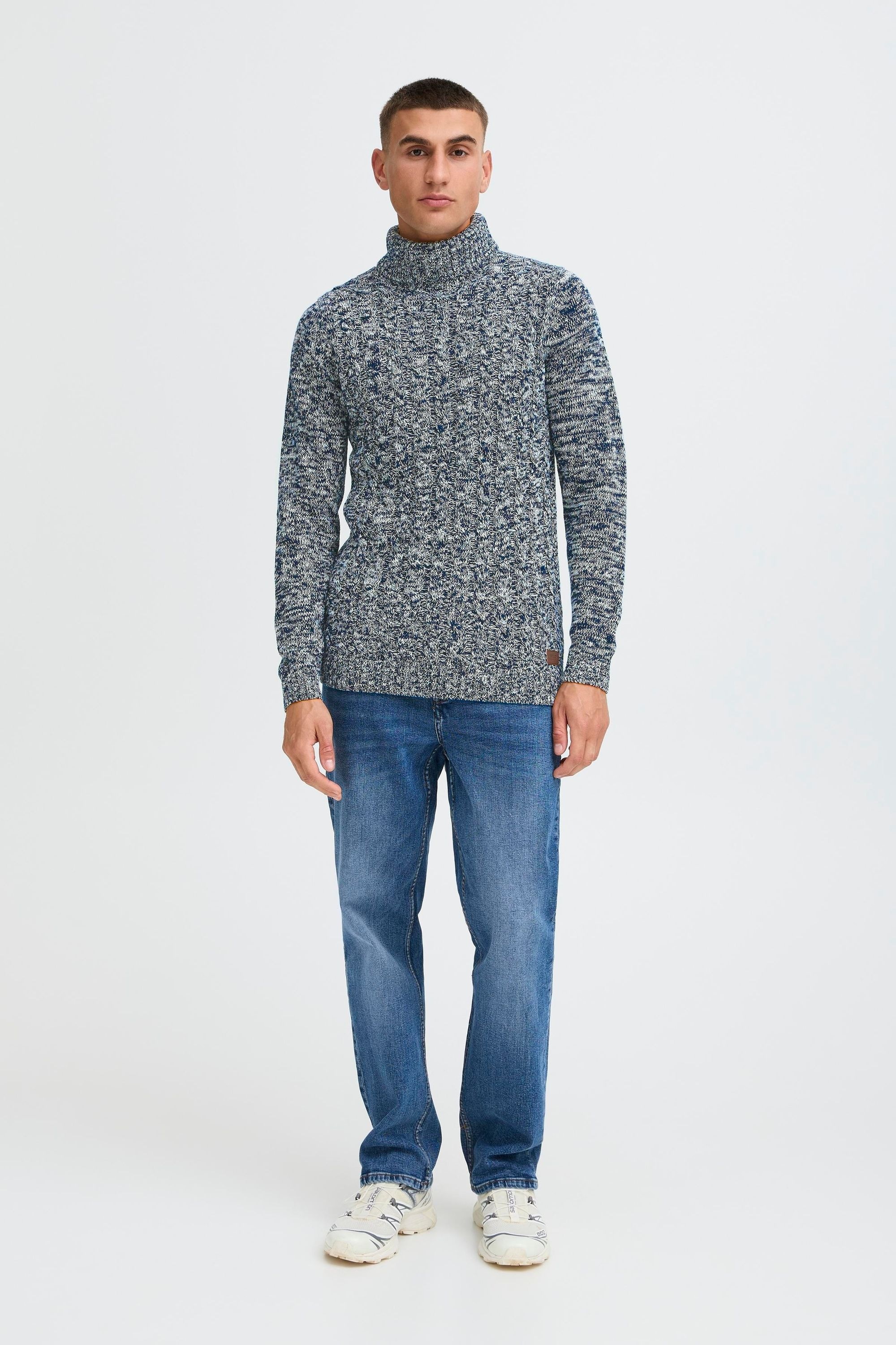 Solid Rollkragenpullover "Rollkragenpullover SDRINO" günstig online kaufen