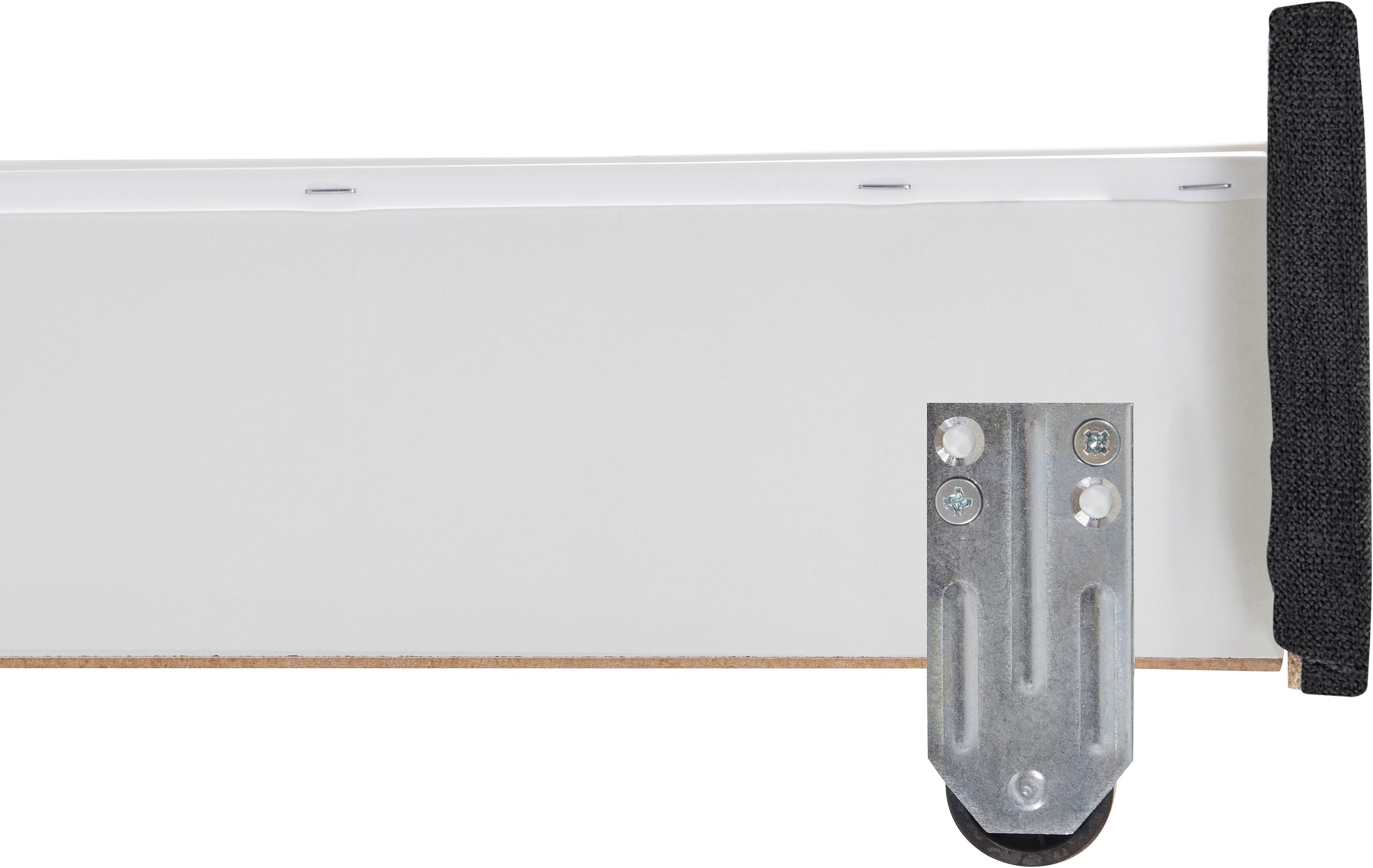 INOSIGN Boxbett »Luan«, Schubkästen, LED-Beleuchtung und Topper, in Breite 120 cm und 180 cm