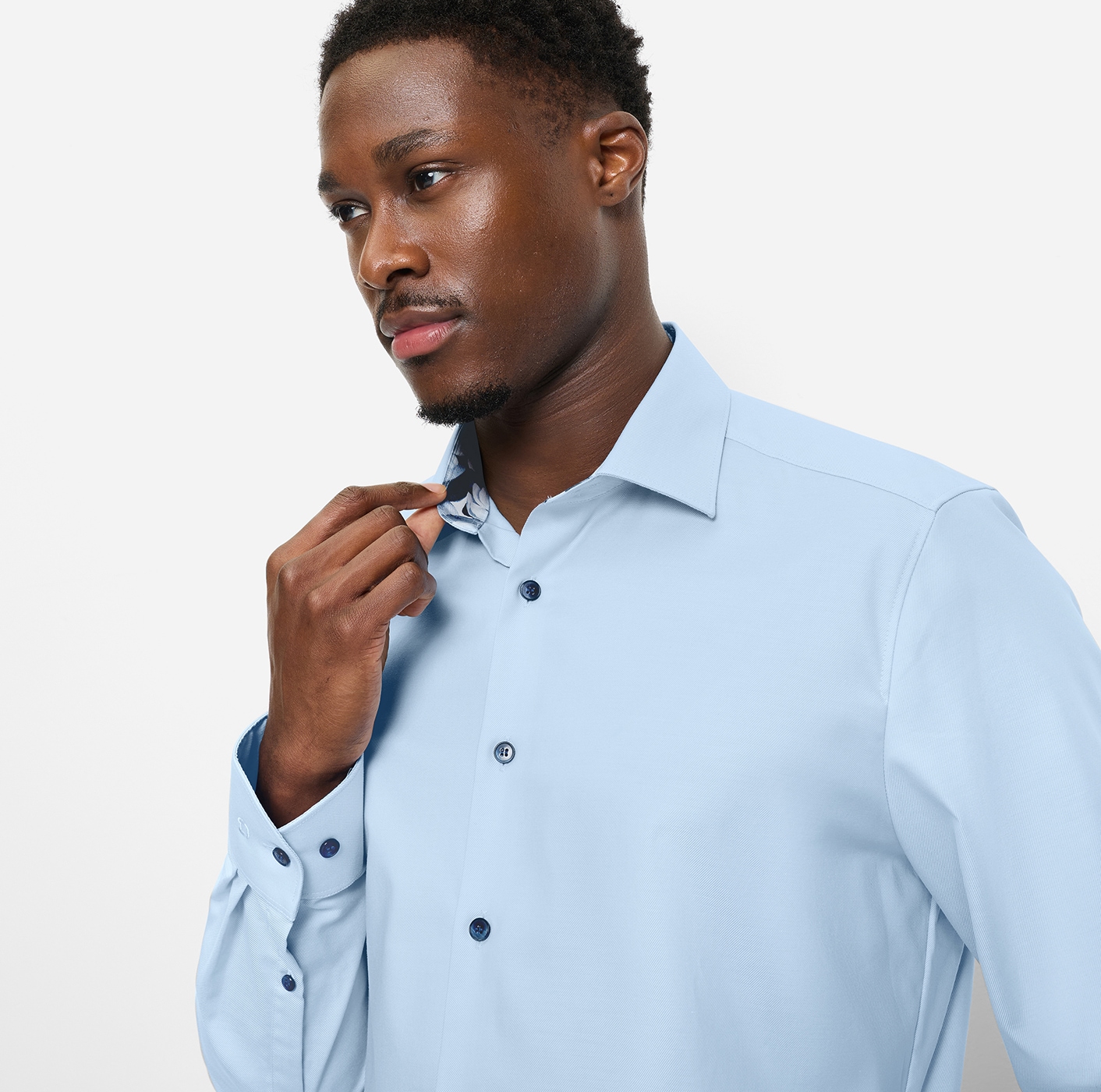 OLYMP Langarmhemd »Level Five« Businesshemd, body fit, New York Kentkragen