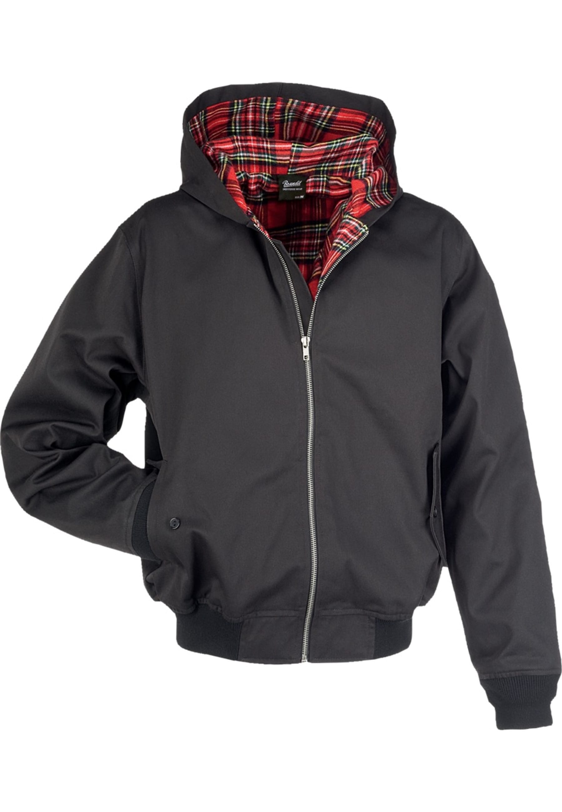 Brandit Allwetterjacke »Brandit Herren Hooded Lord Canterbury Jacket« 1 Stk. tlg. mit Kapuze