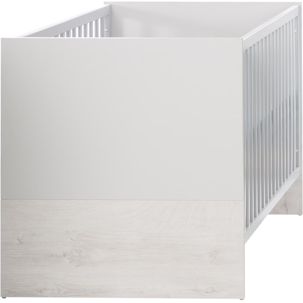 roba® Babyzimmer-Komplettset »Maren 2«, (Set, 3 St., Kinderbett, Schrank, Wickelkommode), mit Kinderbett, Schrank und Wickelkommode