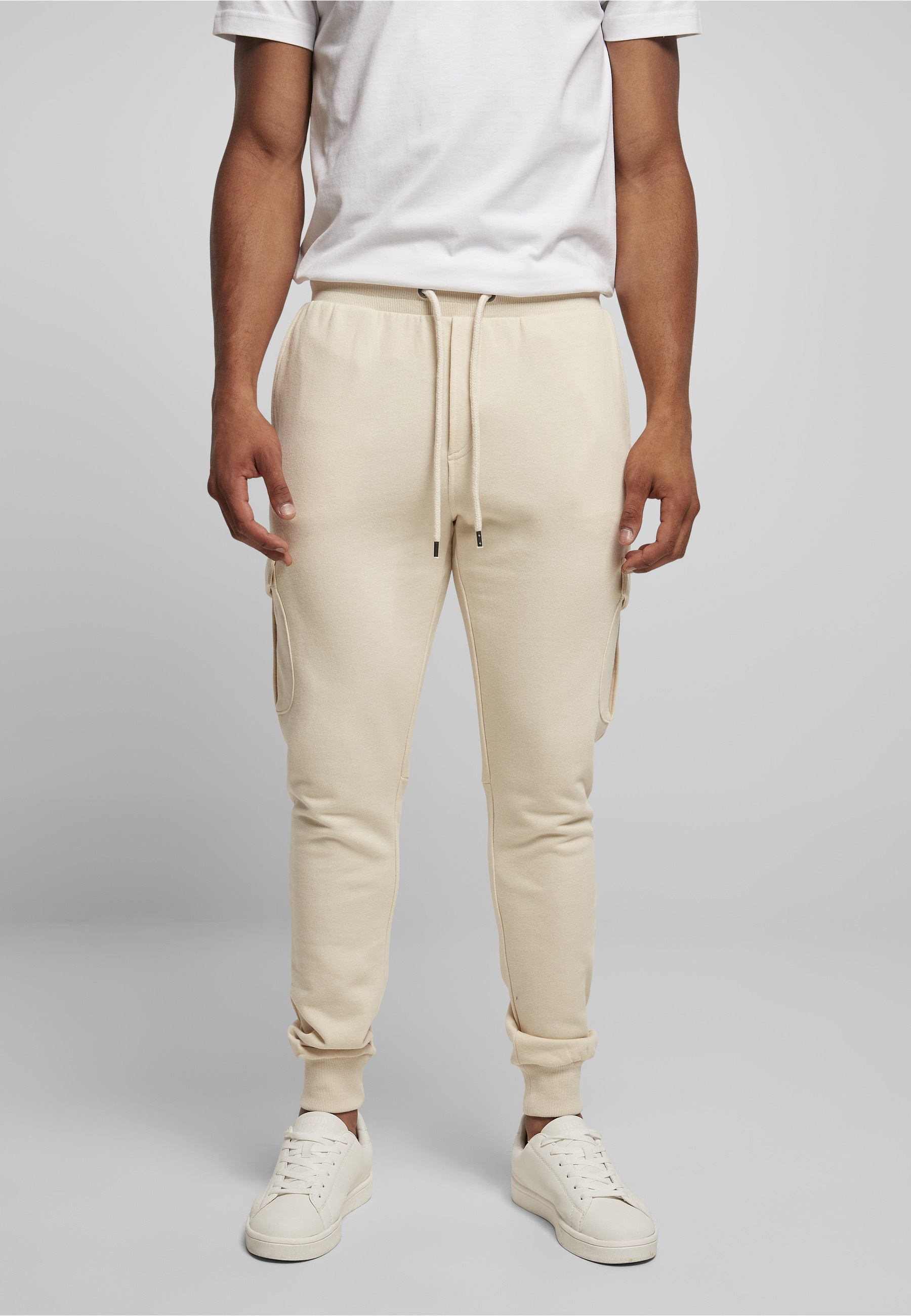 URBAN CLASSICS Cargohose »Urban Classics Herren Fitted Cargo Sweatpants«