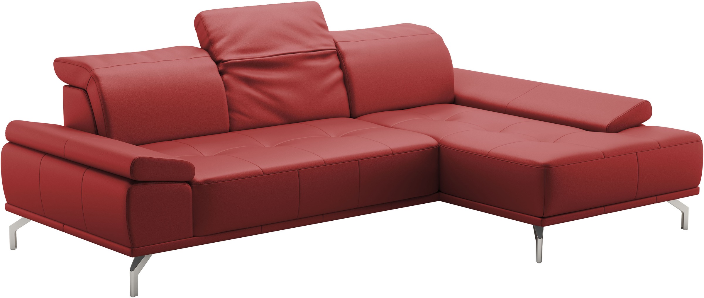 Places of Style Ecksofa »Caluna«, Inkl.Sitztiefenverstellung