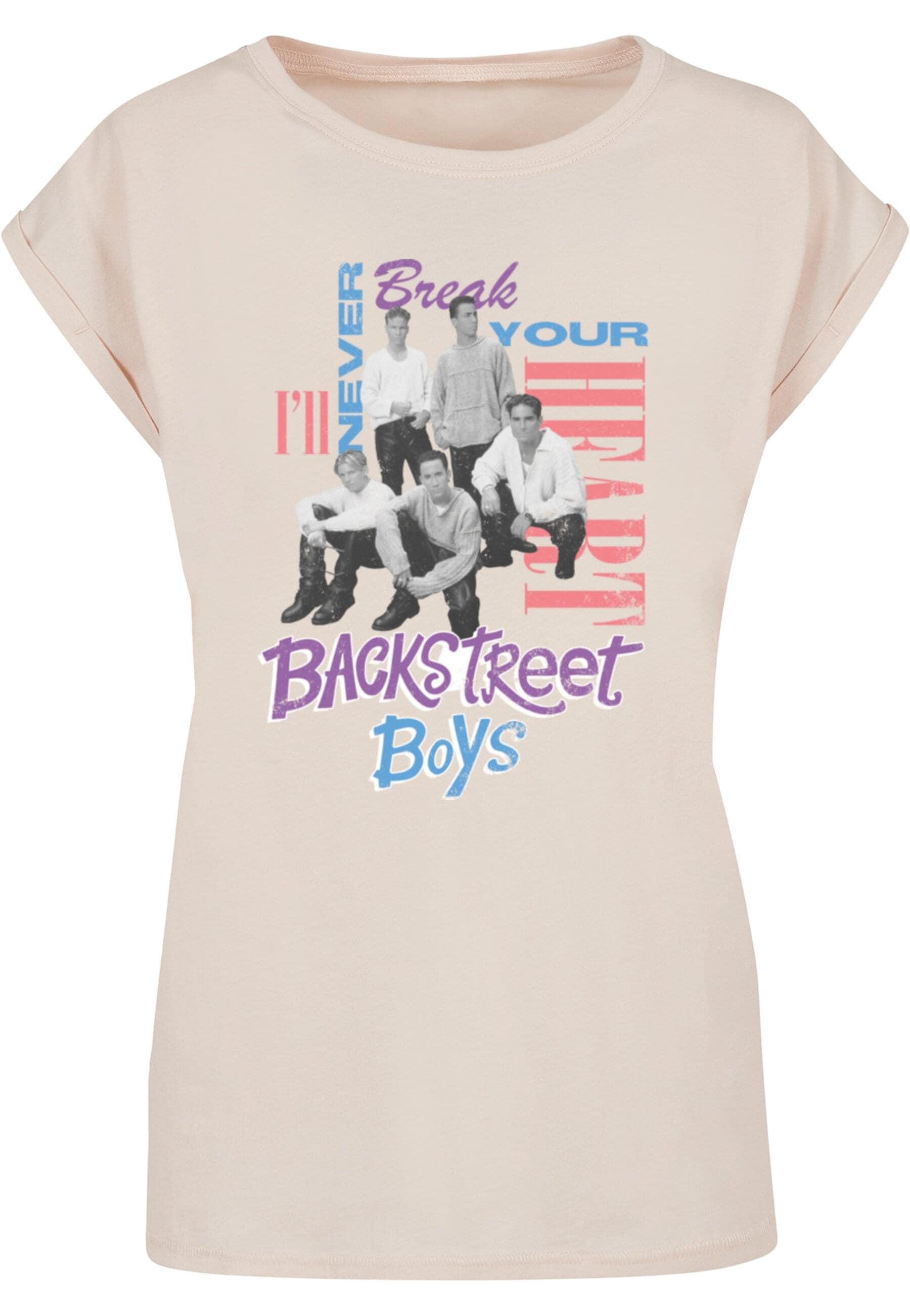 Merchcode T-Shirt "Merchcode Damen Ladies Backstreet Boys - INBYH T-Shirt", günstig online kaufen