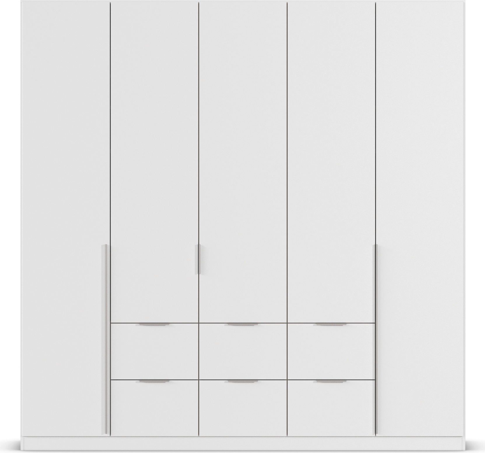 rauch Drehtürenschrank »Kleiderschrank Schrank Garderobe AGORDO mit Dekor- oder Hochglanzfront«, mit Außenschubkästen, in 6 Breiten und 2 Höhen MADE IN GERMANY