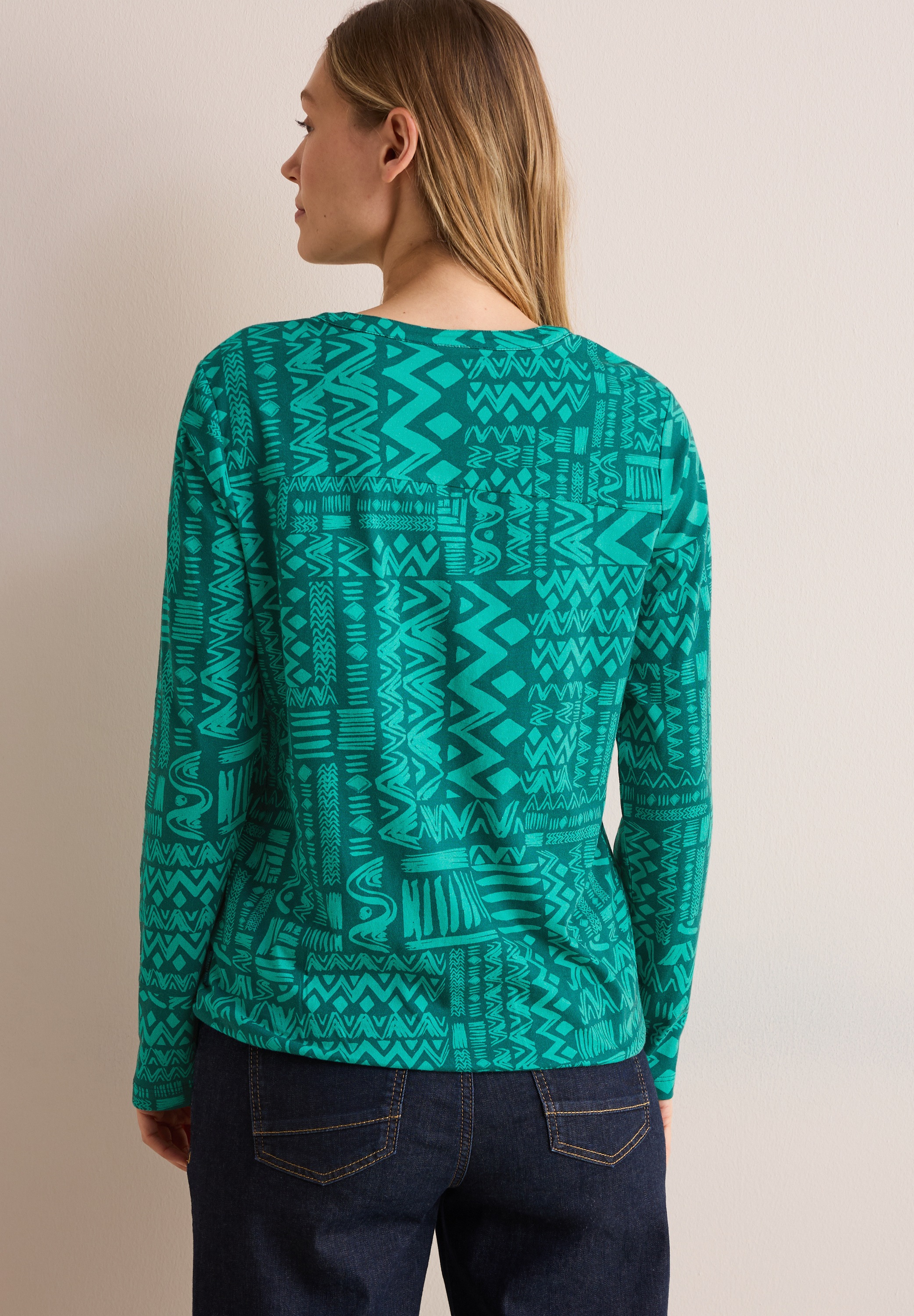 Cecil Tunikashirt, aus reiner Baumwolle