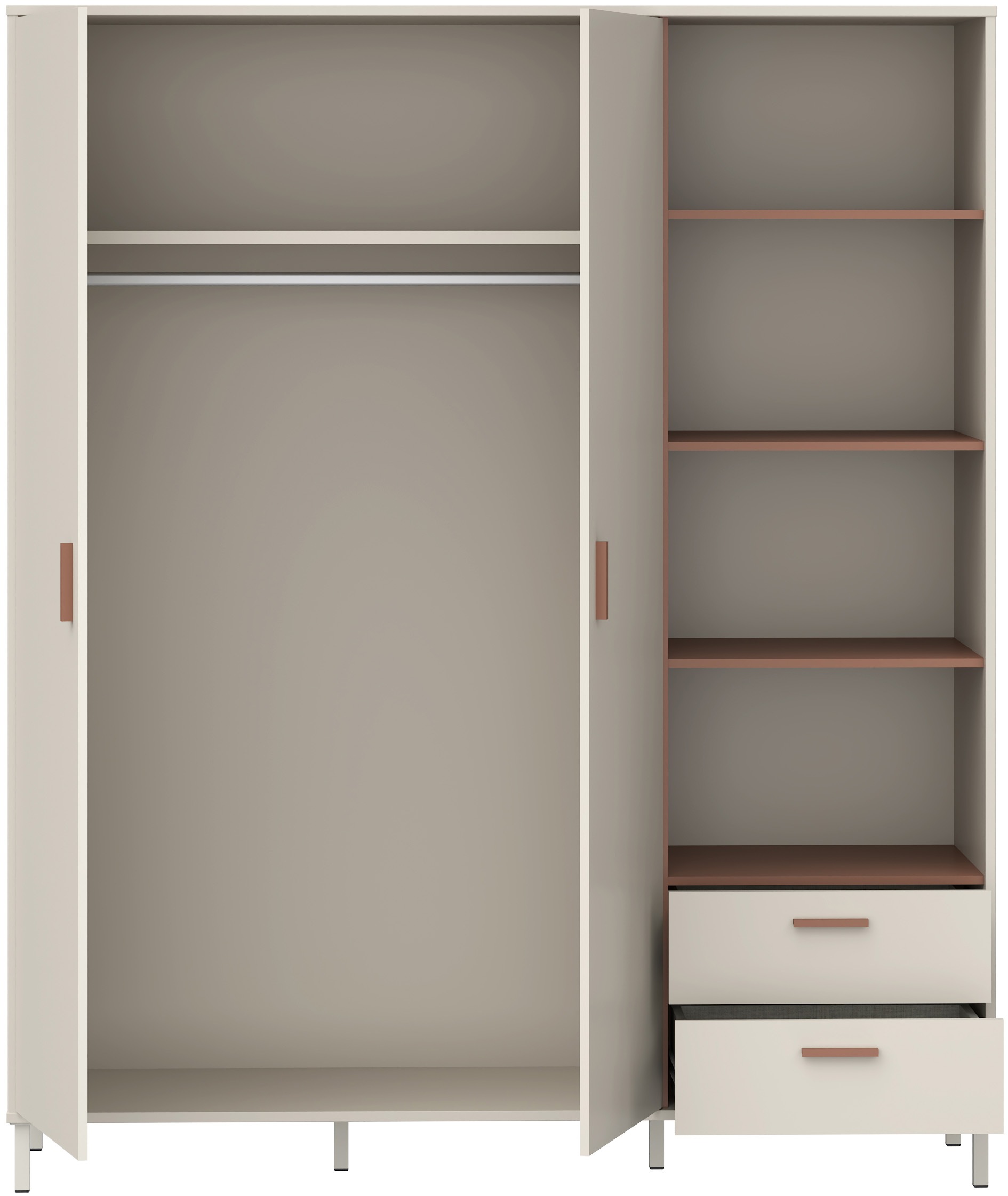 Thumbnail - FORTE Drehtürenschrank "Milles"