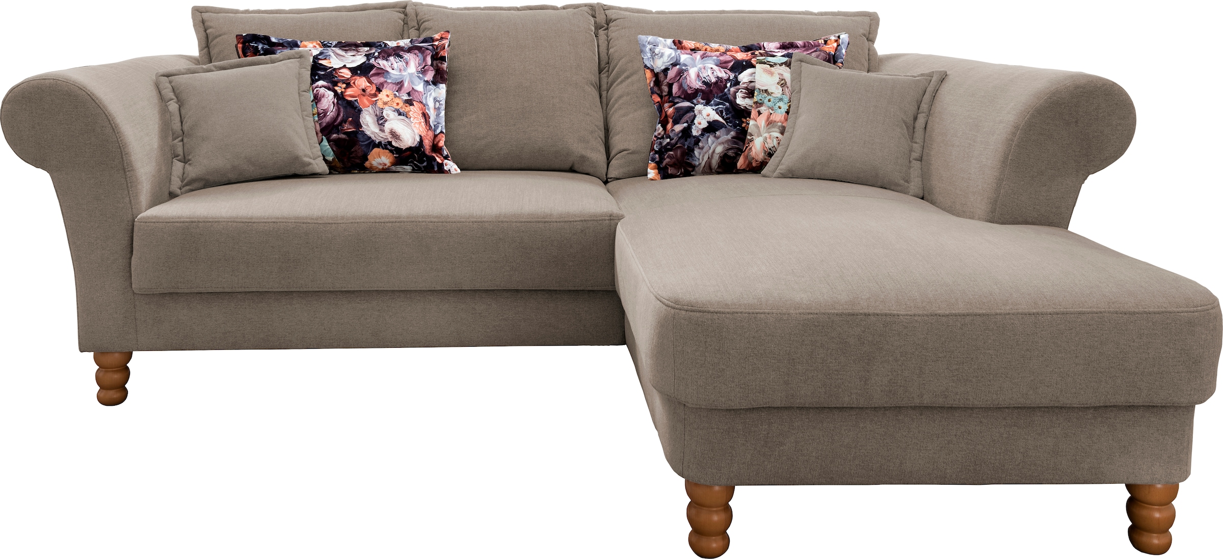 Home affaire Ecksofa "Tassilo Mega Polsterecke mit Kaltschaum im Sitz, bequ günstig online kaufen