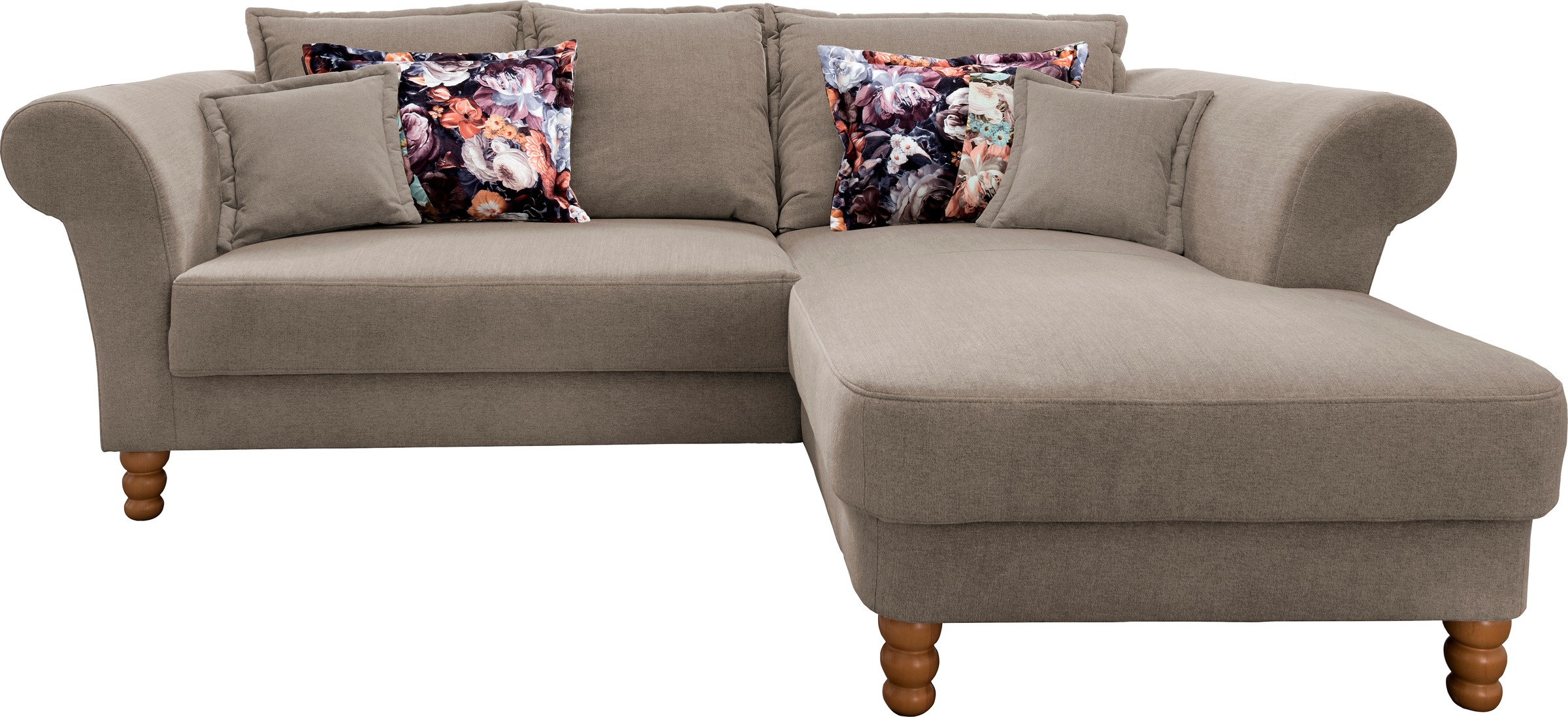 Home affaire "Tassilo Mega Polsterecke mit Kaltschaum im Sitz, bequem, L-Form"