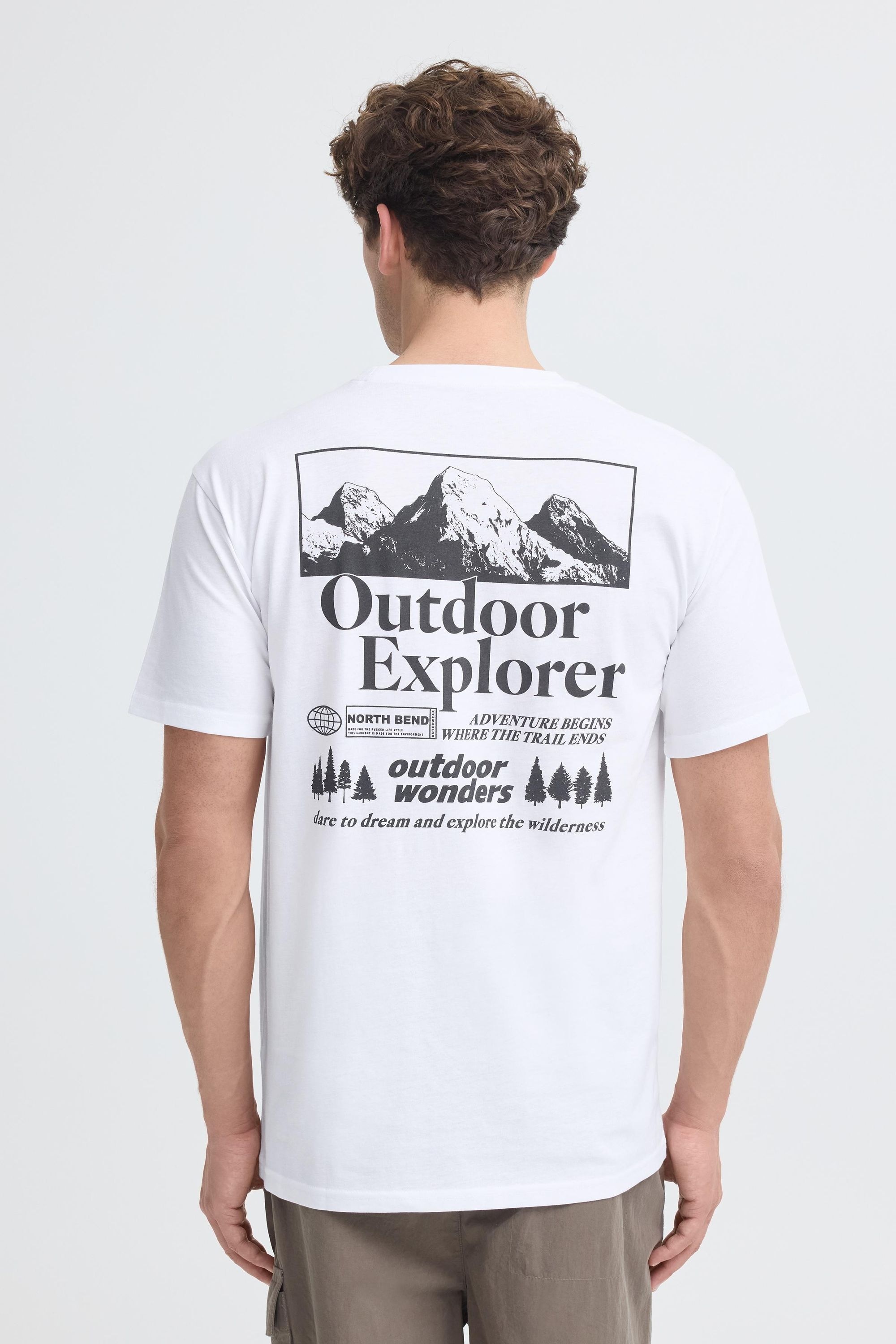 North Bend Rundhalsshirt »Rundhalsshirt NBKunt«