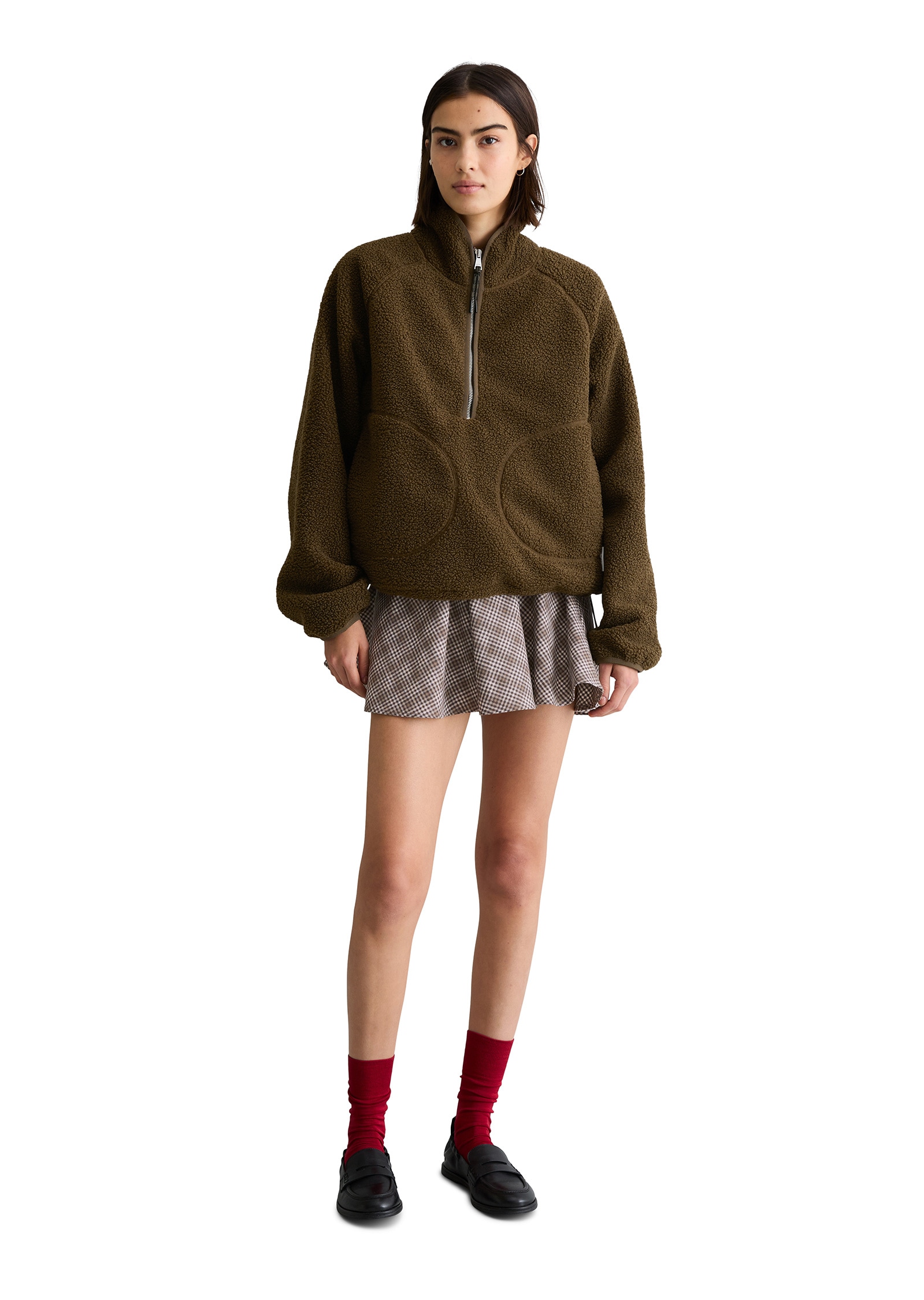 Marc O'Polo DENIM Sweatshirt »aus recyceltem Polyester«
