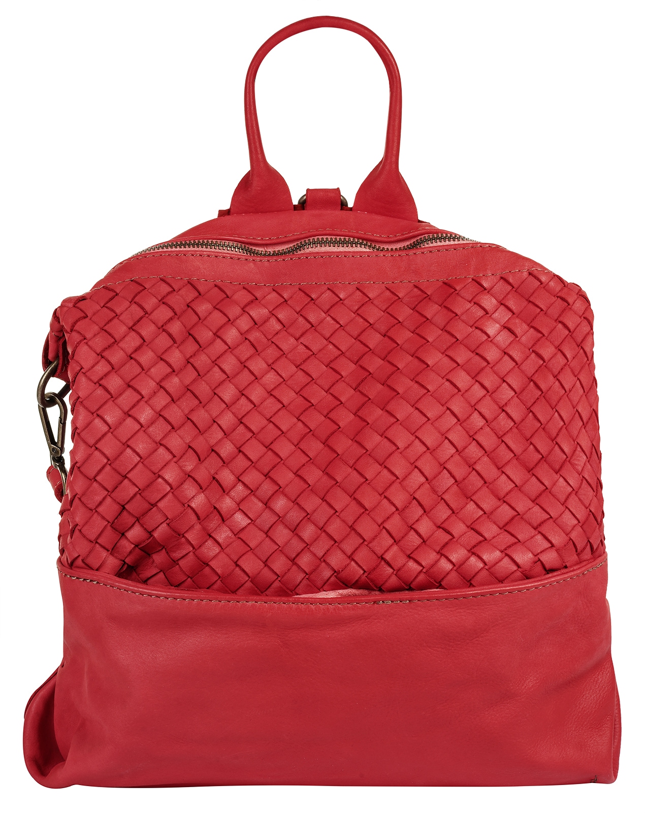 Samantha Look Cityrucksack, echt Leder, Made in Italy