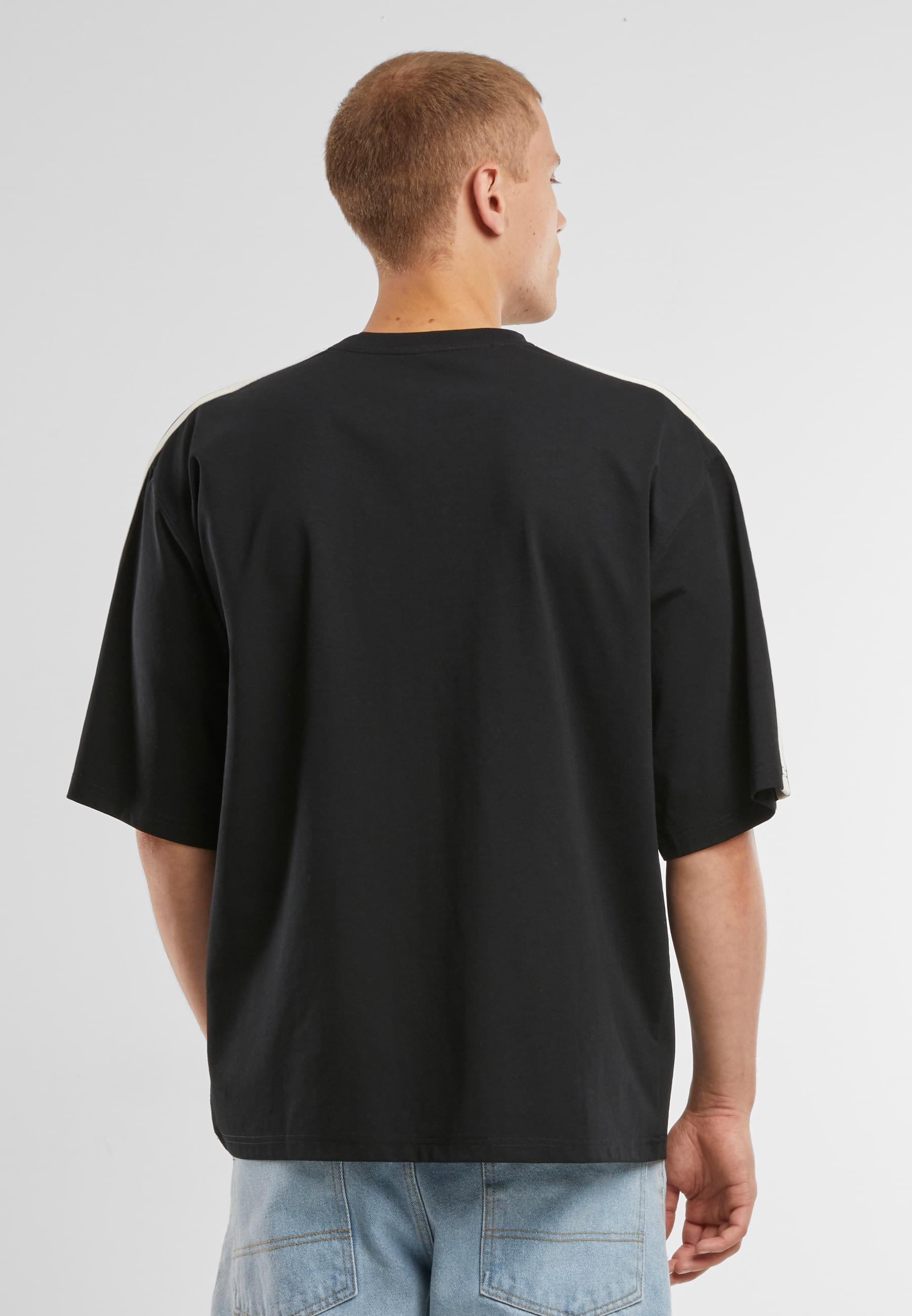URBAN CLASSICS T-Shirt »Urban Classics Tennis Core Tee«, (1 tlg.)