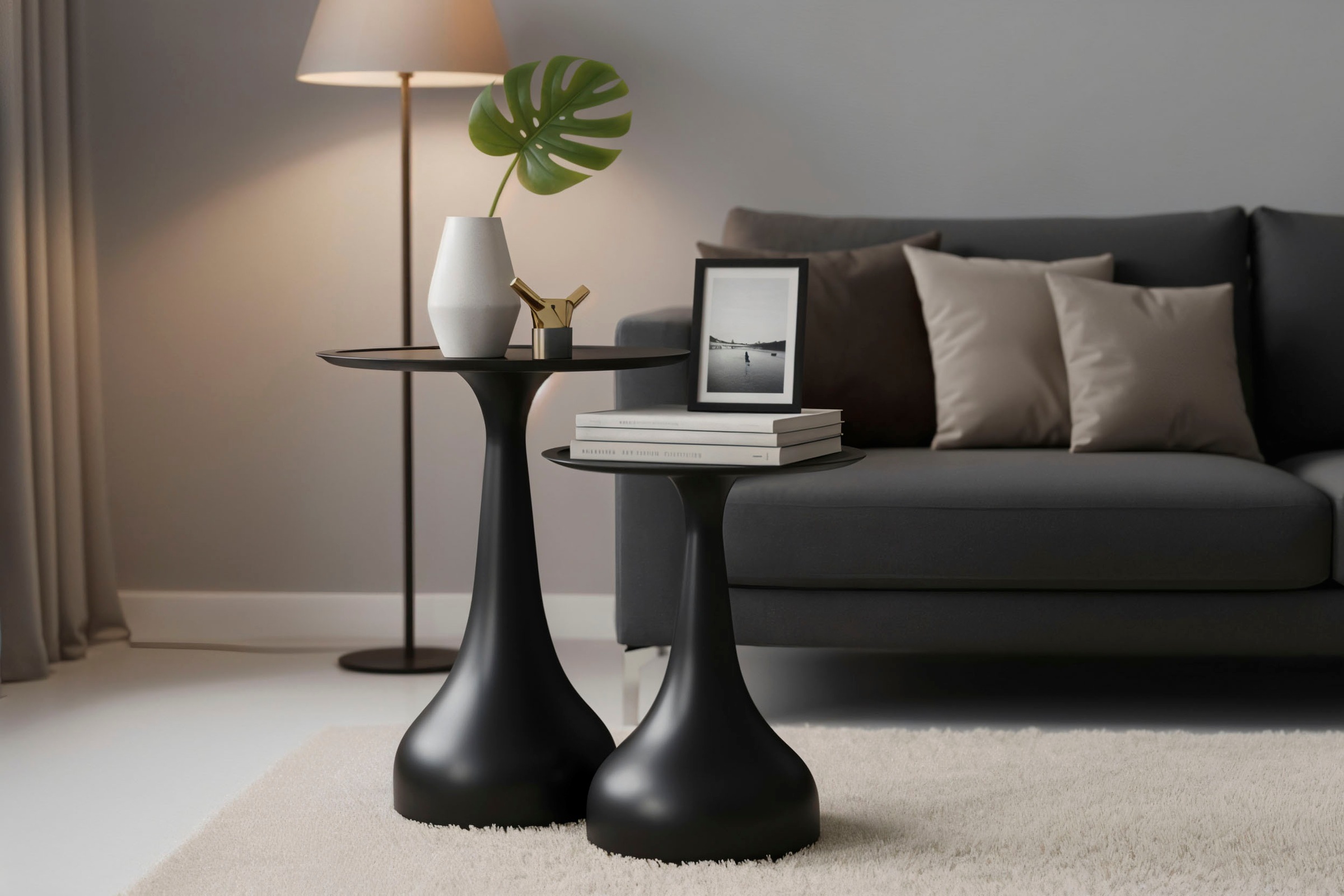 SIT Beistelltisch 1 Stk. tlg. runde Tischplatte günstig online kaufen