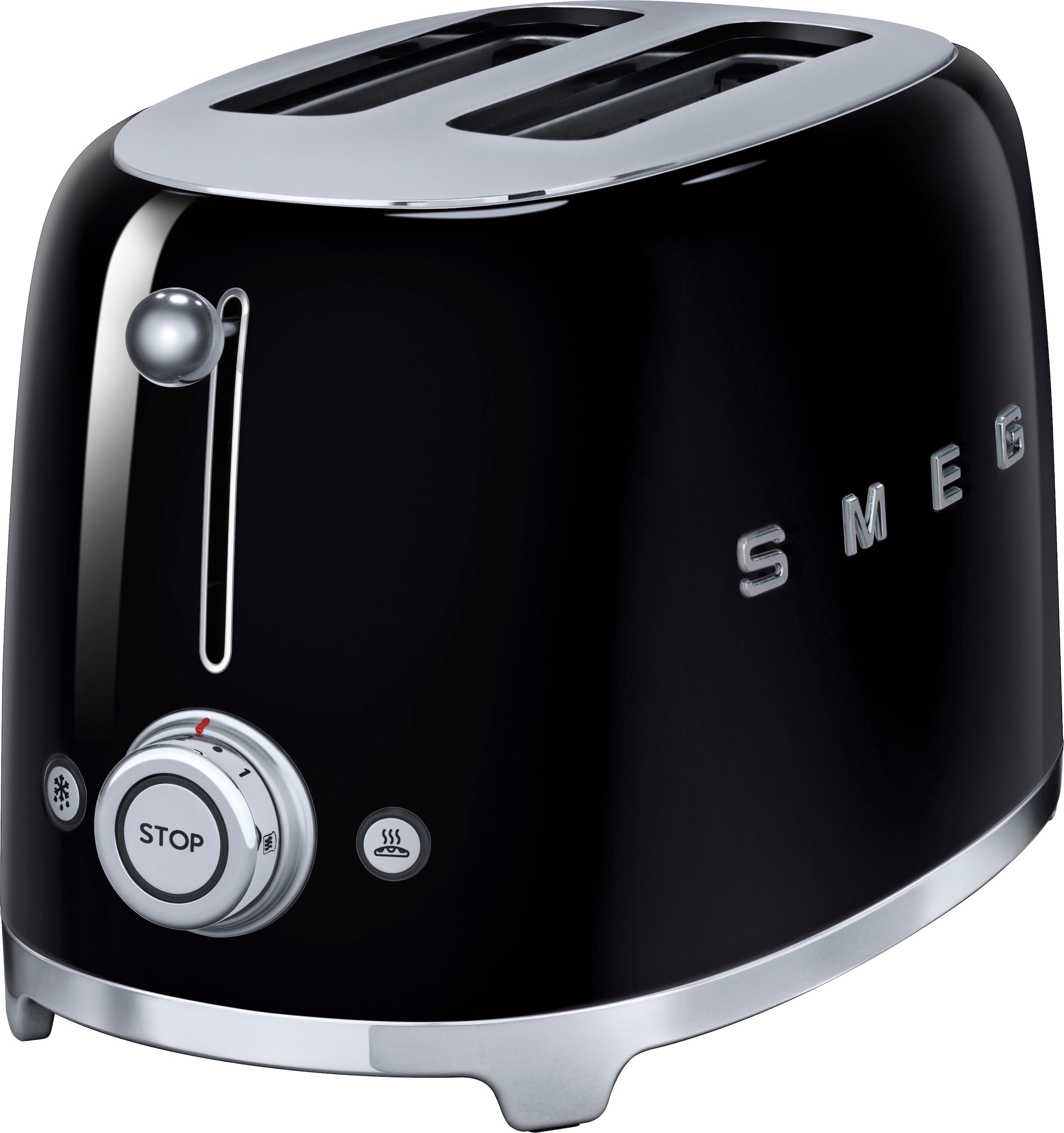 Smeg Toaster "TSF01BLEU", für 2 Scheiben, 950 W