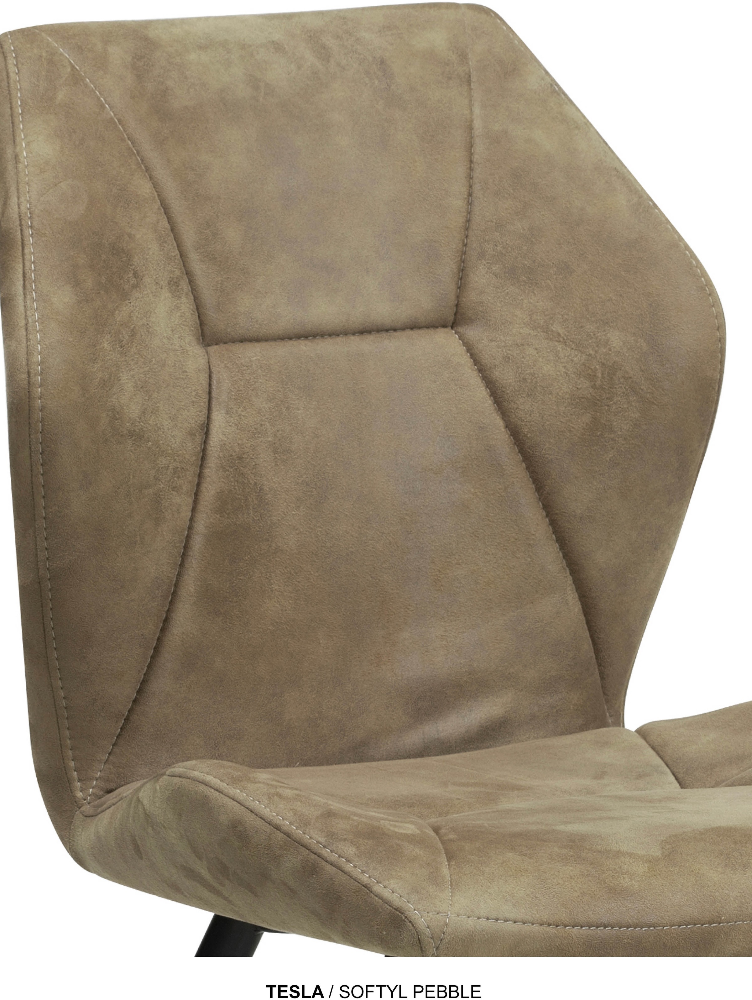 OMG Design Esszimmerstuhl »Tesla« (Set) 2 Stk.Esszimmerstuhl, pflegeleichter Bezug