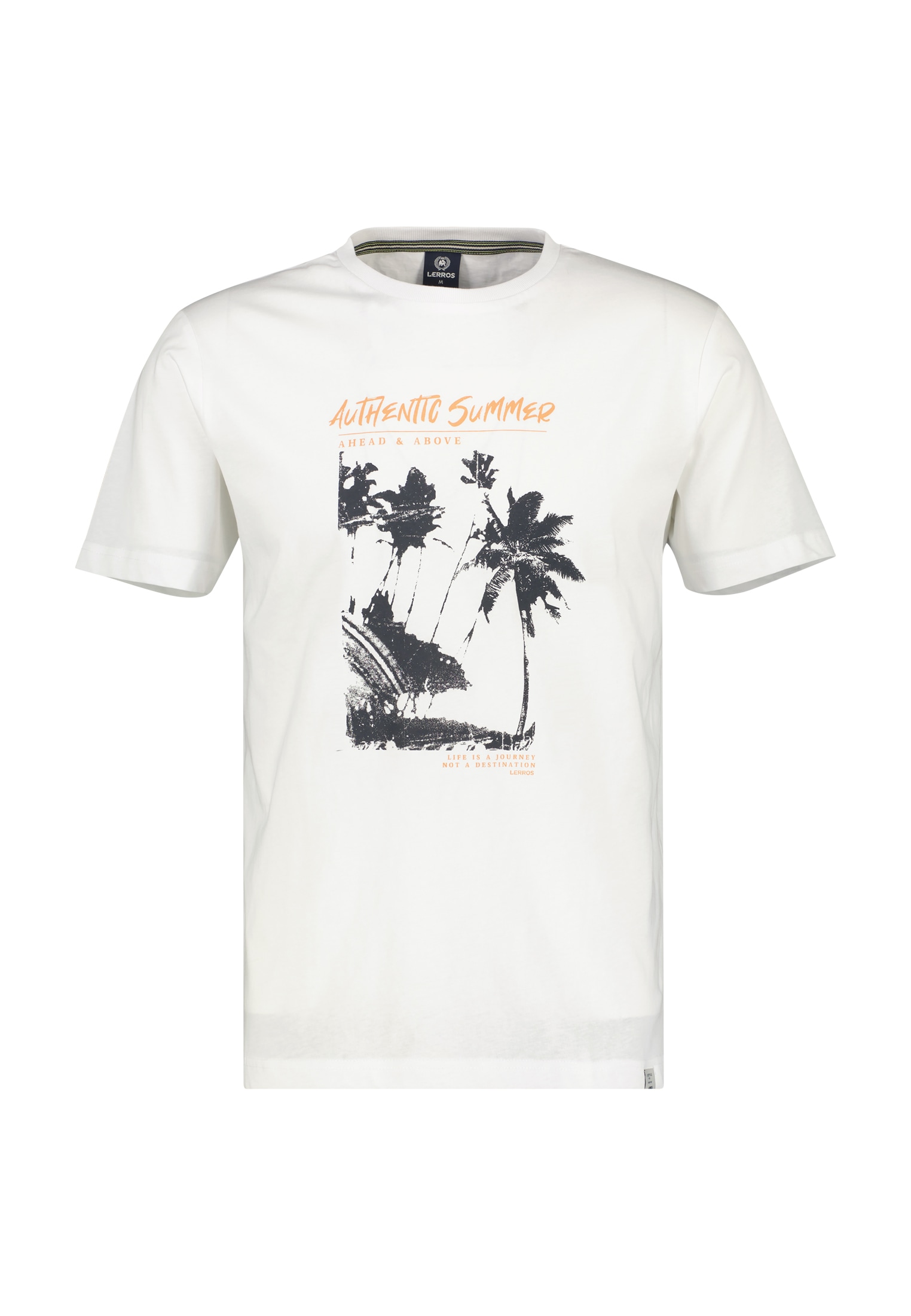 Black Friday LERROS T-Shirt »LERROS T-Shirt mit Frontprint« | BAUR