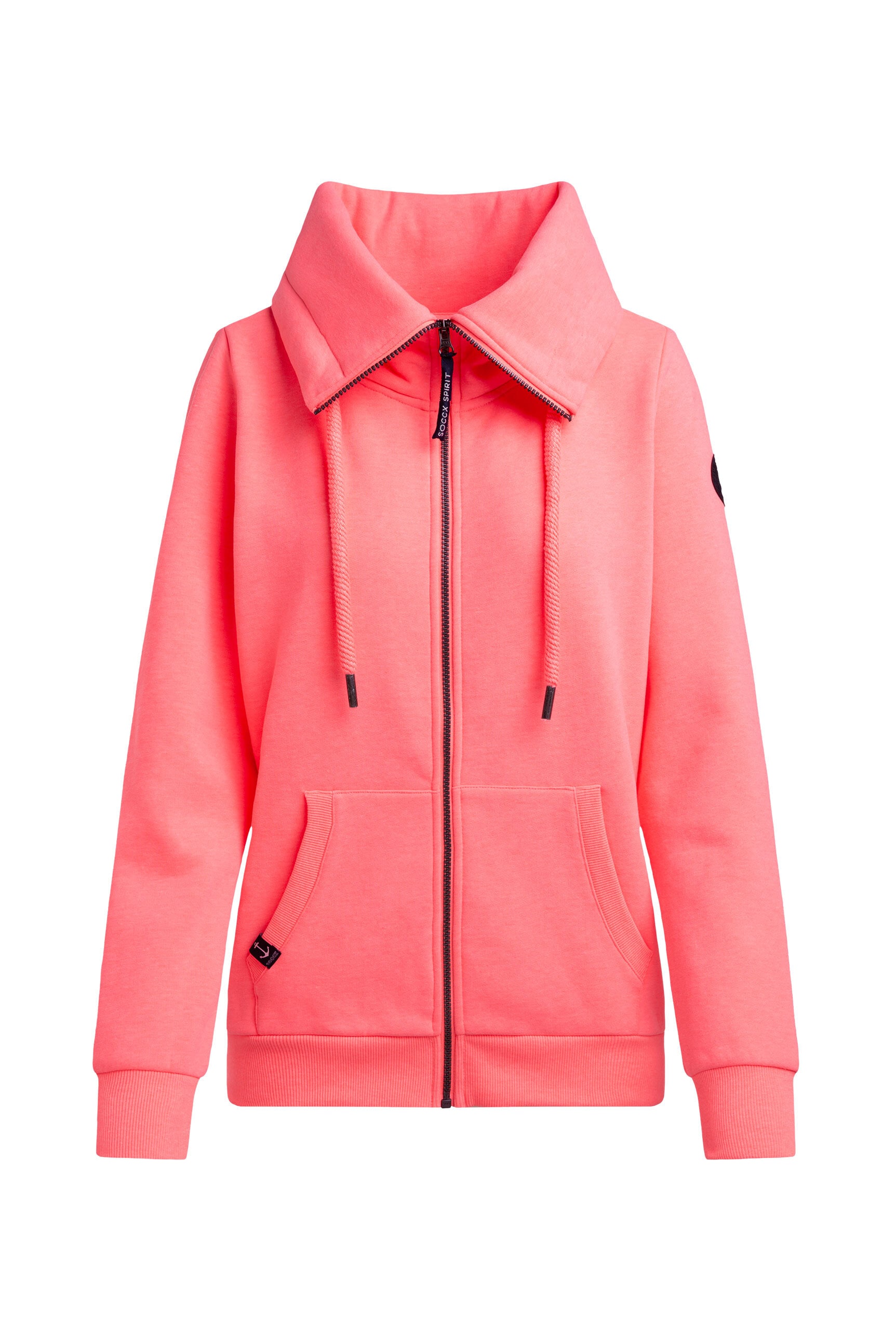 SOCCX Sweatjacke mit weicher Innenseite