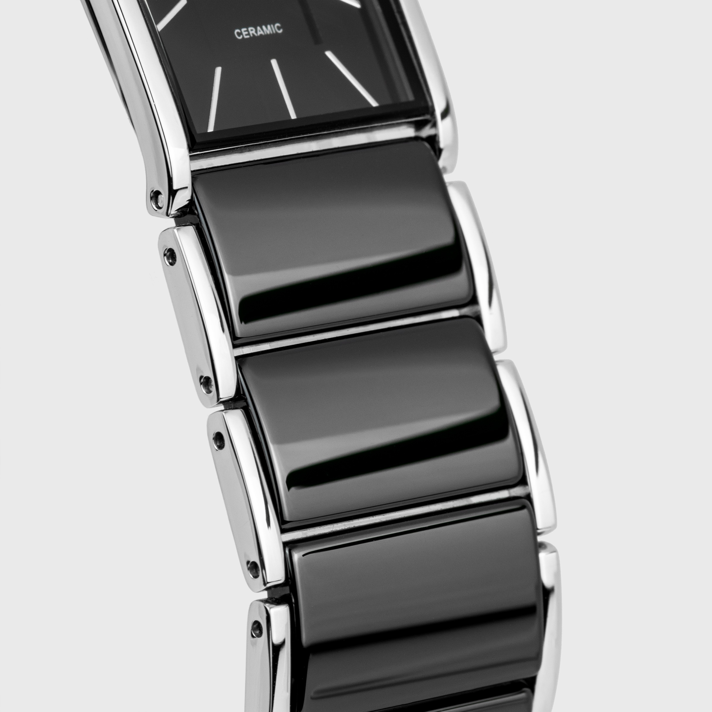 Jacques Lemans Quarzuhr »Dublin« Armbanduhr, Damenuhr, Keramik, analog