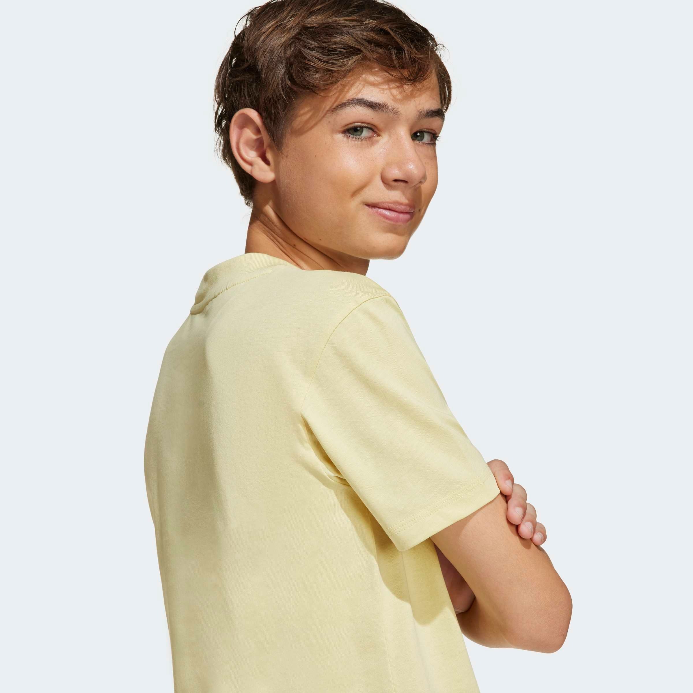 adidas Sportswear T-Shirt »ESSENTIALS KIDS« für Kinder und Teens, mit Rundhalsausschnitt, aus 100 % Baumwolle