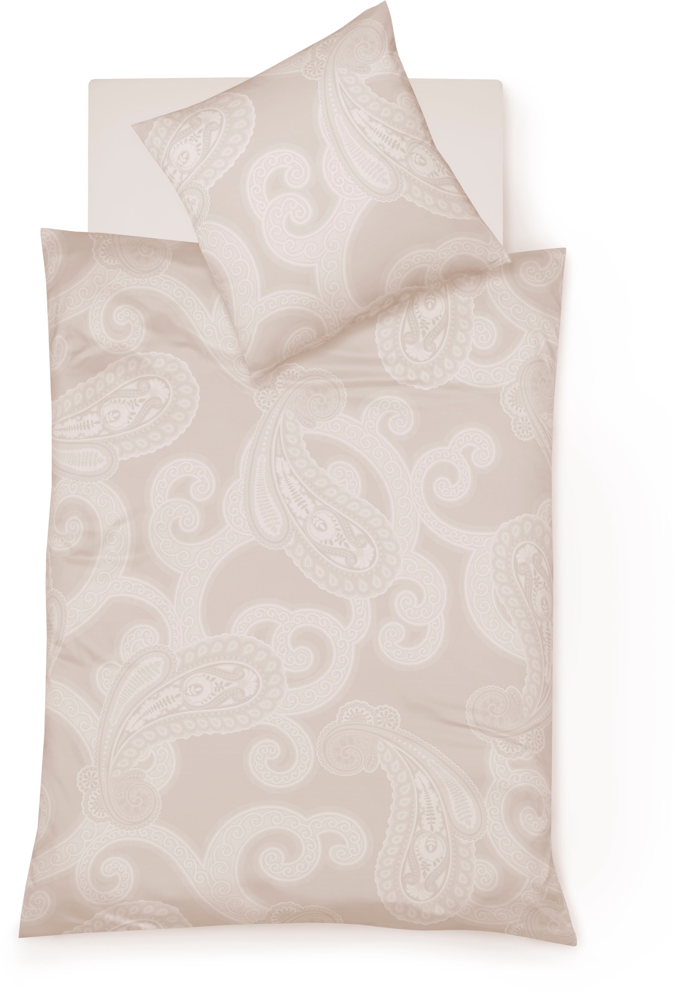 fleuresse Bettwäsche "Lech 4312" 2 Stk. tlg. Jacquard Flanell, Baumwolle, i günstig online kaufen