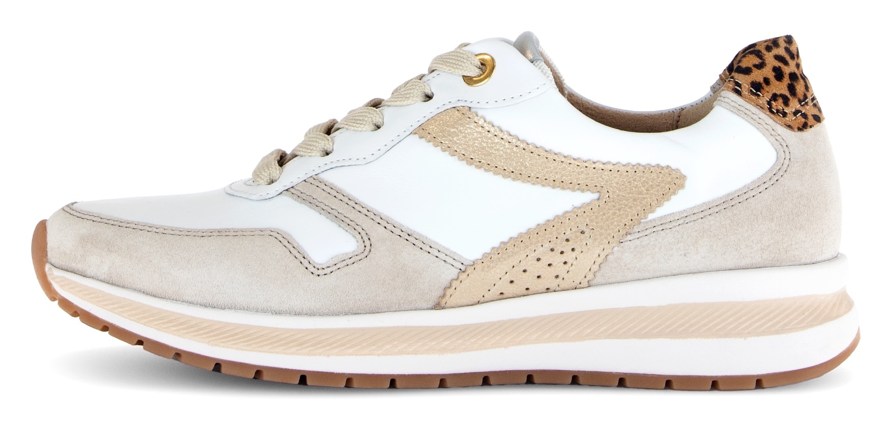 Gabor Keilsneaker »FLORENZ«, Freizeitschuh, Halbschuh, Schnürer in Schuhweite G (=weit)