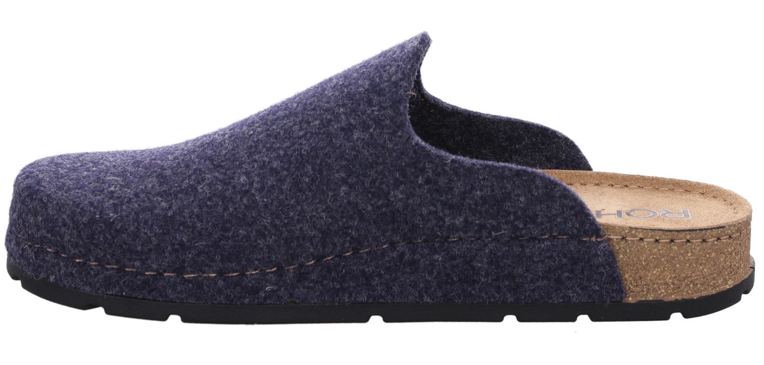 Thumbnail - Rohde Pantoffel Hausschuh, Schlappen, Homeslipper mit innenliegender Plateausohle