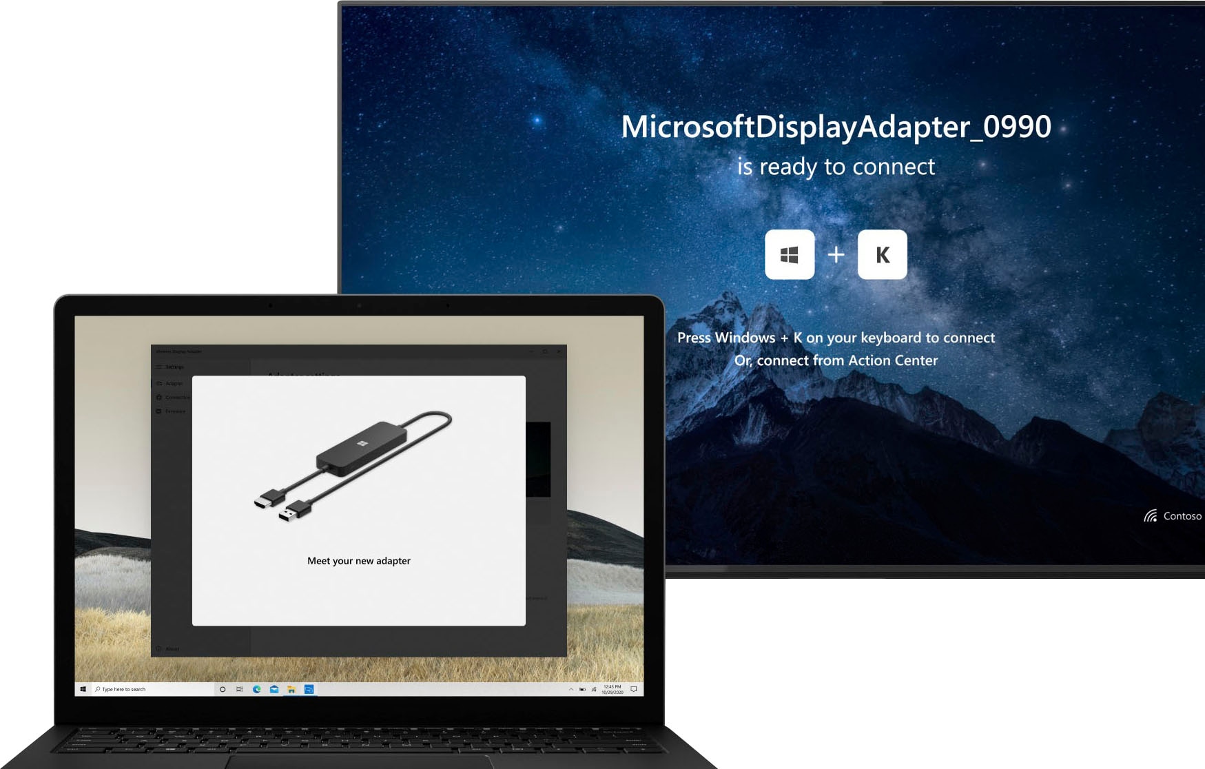 Microsoft Adapter »4K Wireless Display Adapter«, 28,3 cm