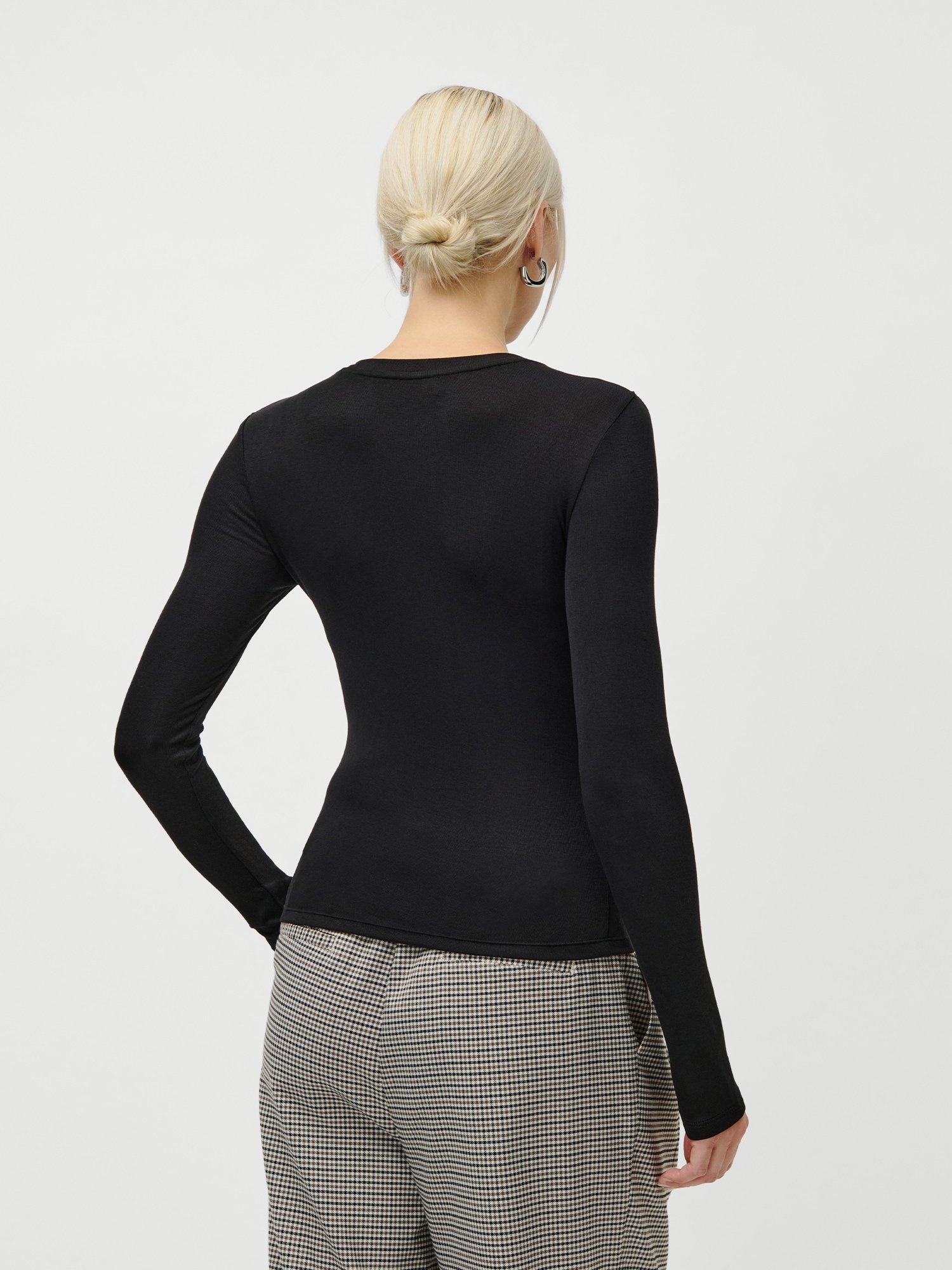 LeGer Langarmshirt »Vianne, LeGer by Lena Gercke«, Regular fit mit Rundhalsausschnitt