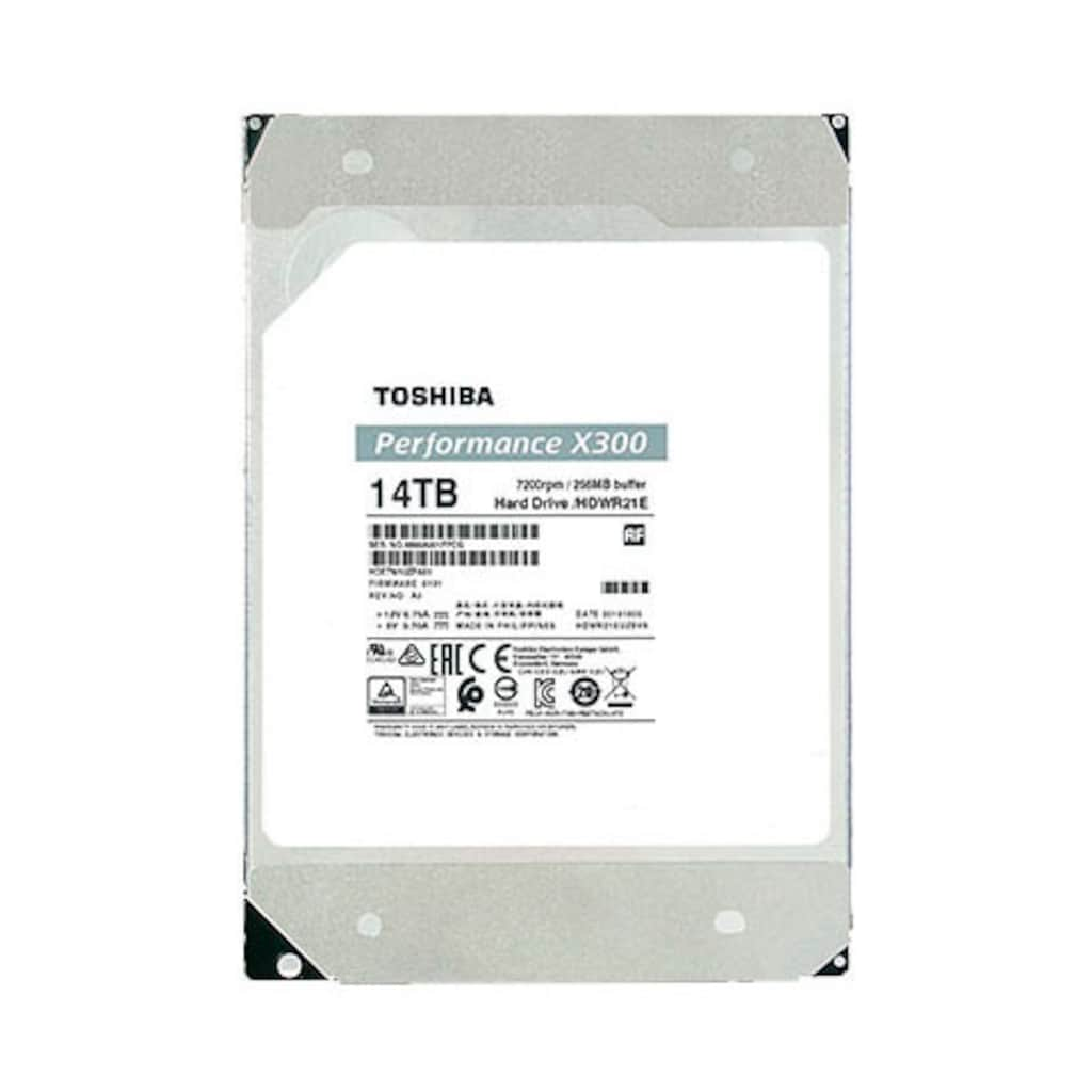 Toshiba HDD-Festplatte »X300 Performance 14TB Kit«, 3,5 Zoll