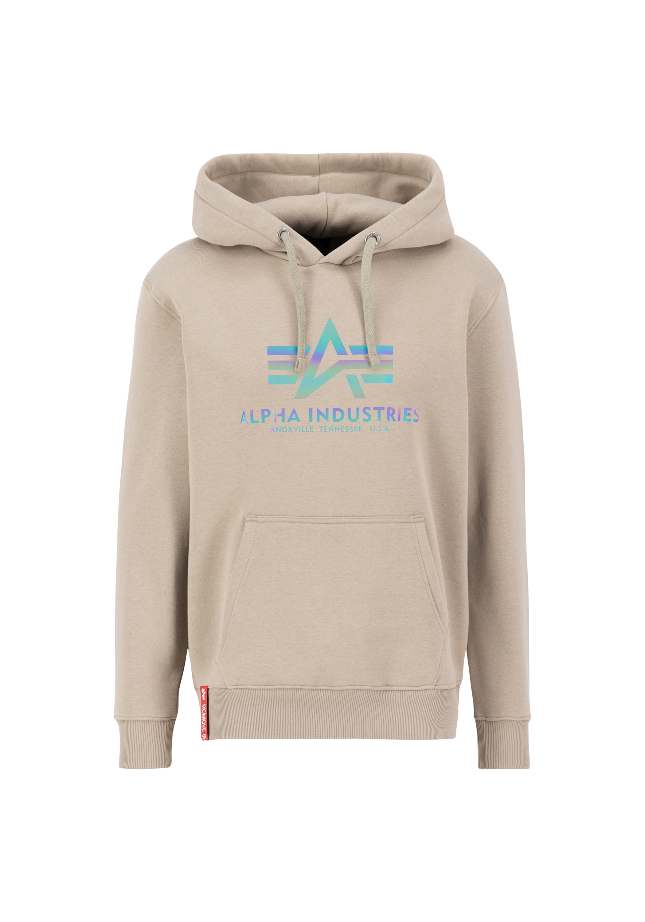 Alpha Industries Hoodie "Alpha Industries Men - Hoodies Basic Hoodie Rainbow Refl. Print"