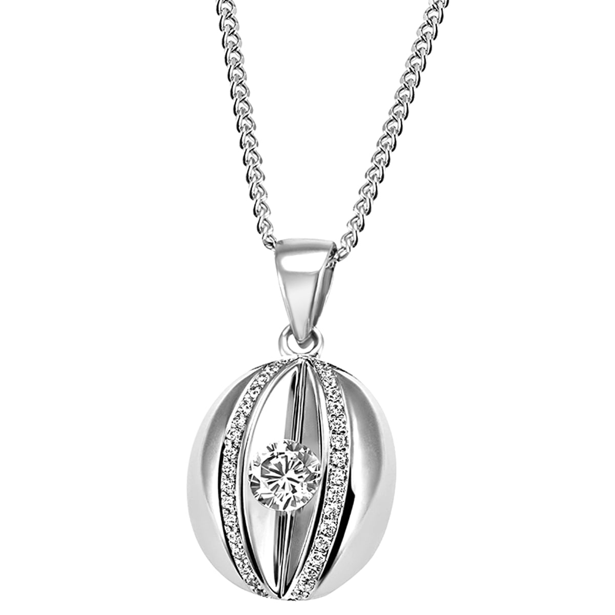 GOLDMAID Damen Kette mit Anhänger, Silber 925 (Sterlingsilber), silber, Silber 925 (Sterlingsilber), Halsketten