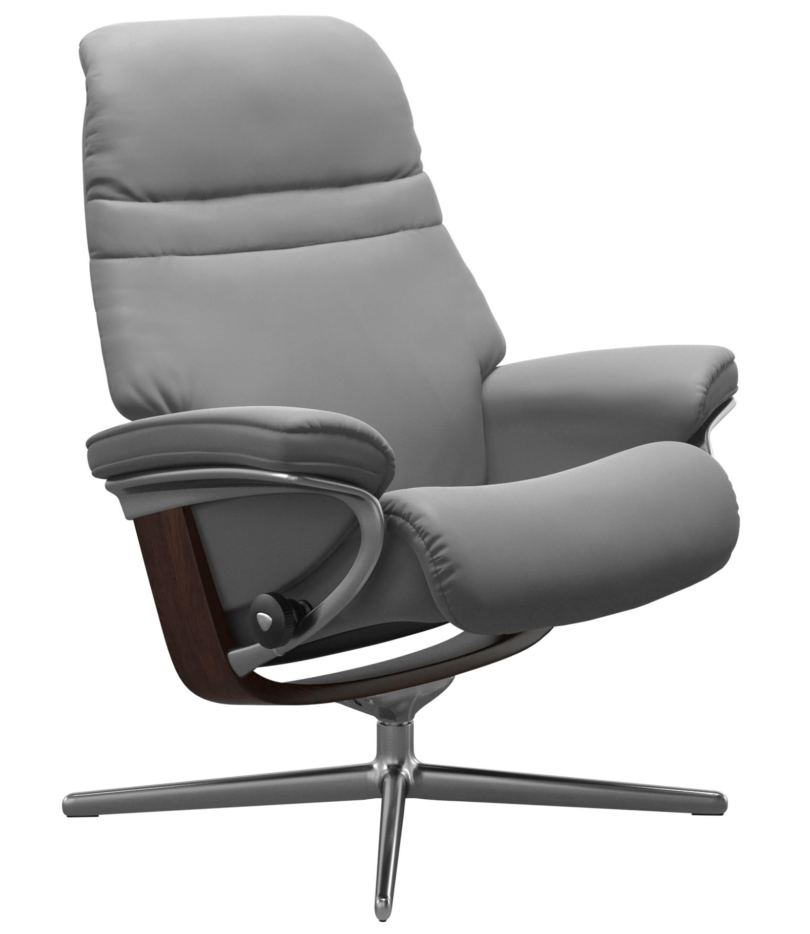 Stressless® Relaxsessel »Sunrise«, mit Cross Base, Größe S, M & L, Holzakzent Braun