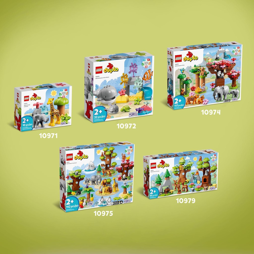 LEGO® Konstruktionsspielsteine »Wilde Tiere Südamerikas
  
   (10973), LEGO® DUPLO«, (71 St.)