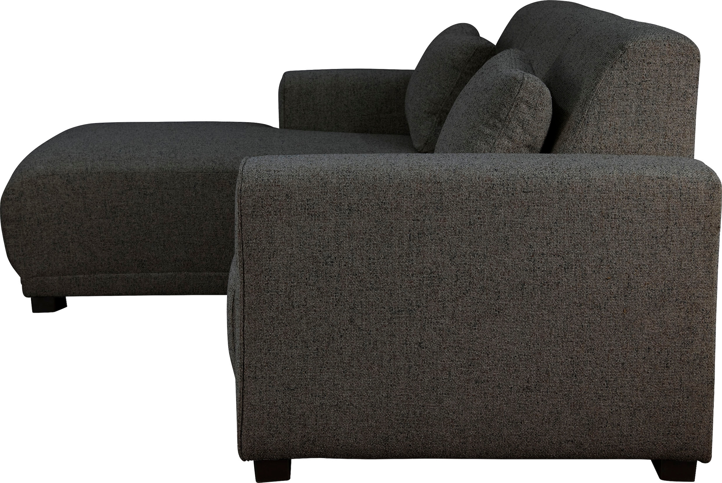 Home affaire Ecksofa »Bornholm incl. 2 Kissen, Stellmaße 234x162 cm L-Form«, Recamiere wahlweise links oder rechts bestellbar