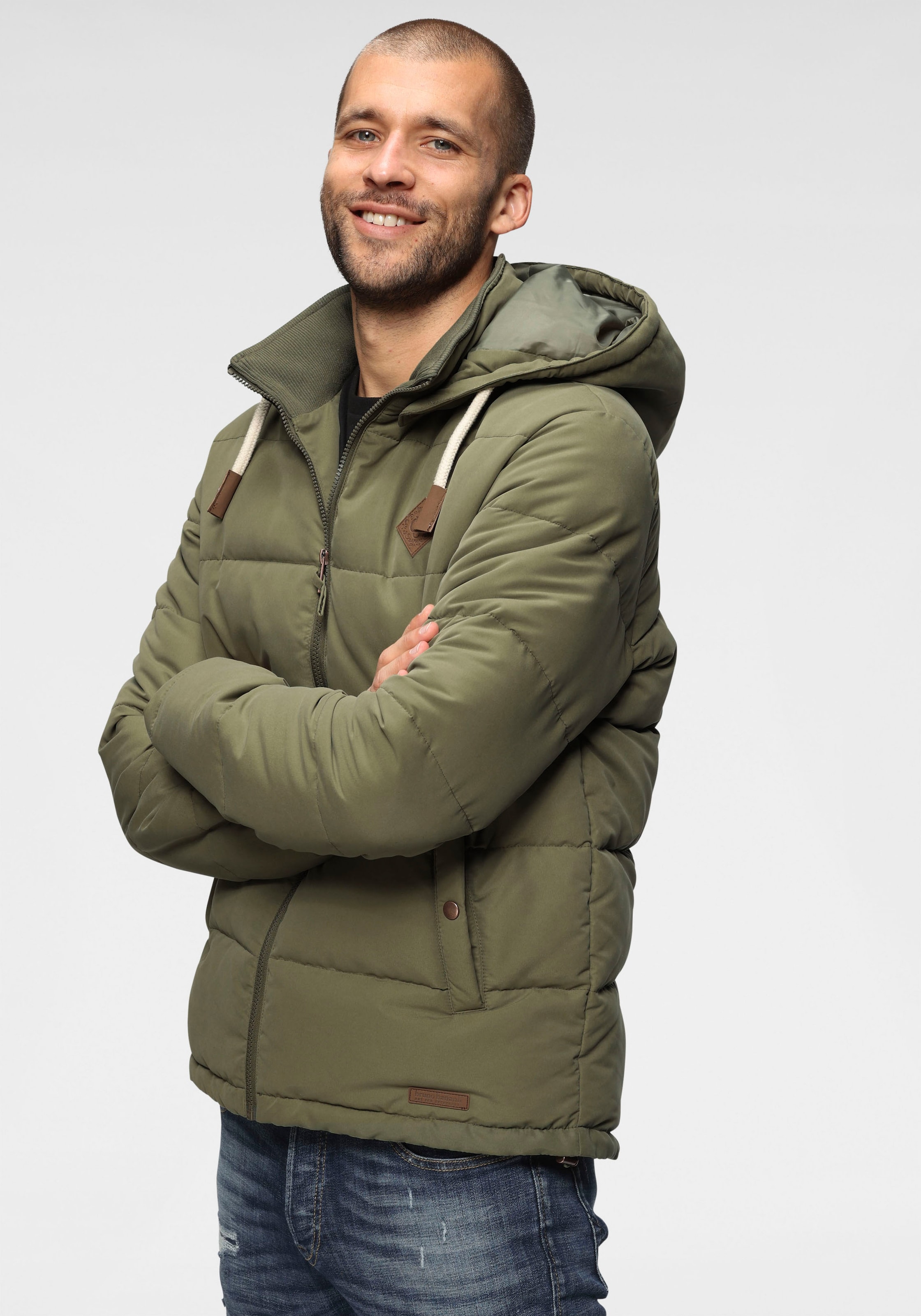 Bruno Banani Steppjacke, mit Kapuze, mit abtrennbarer Kapuze